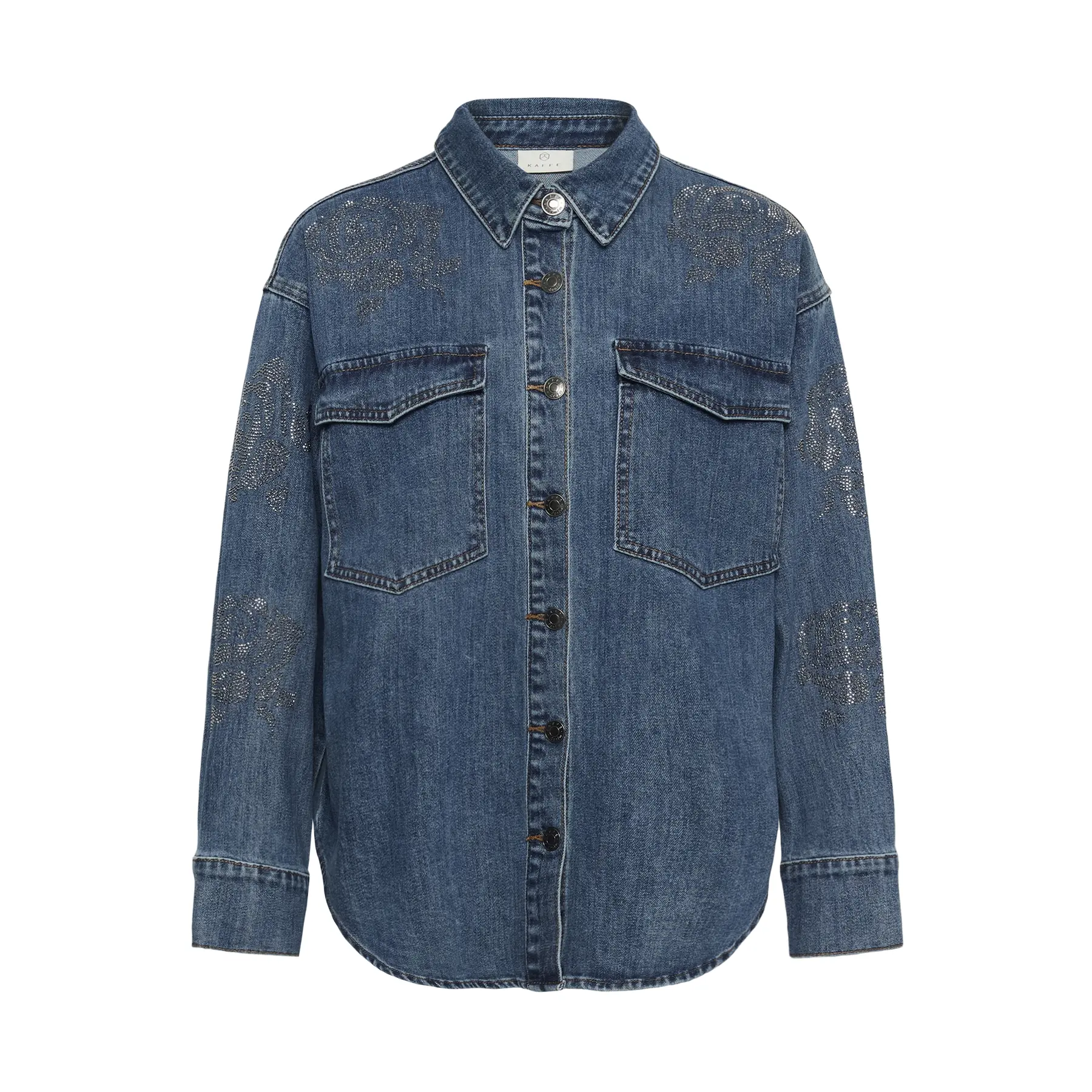 Langarmhemd Denim Damen KAFFE KACastelia