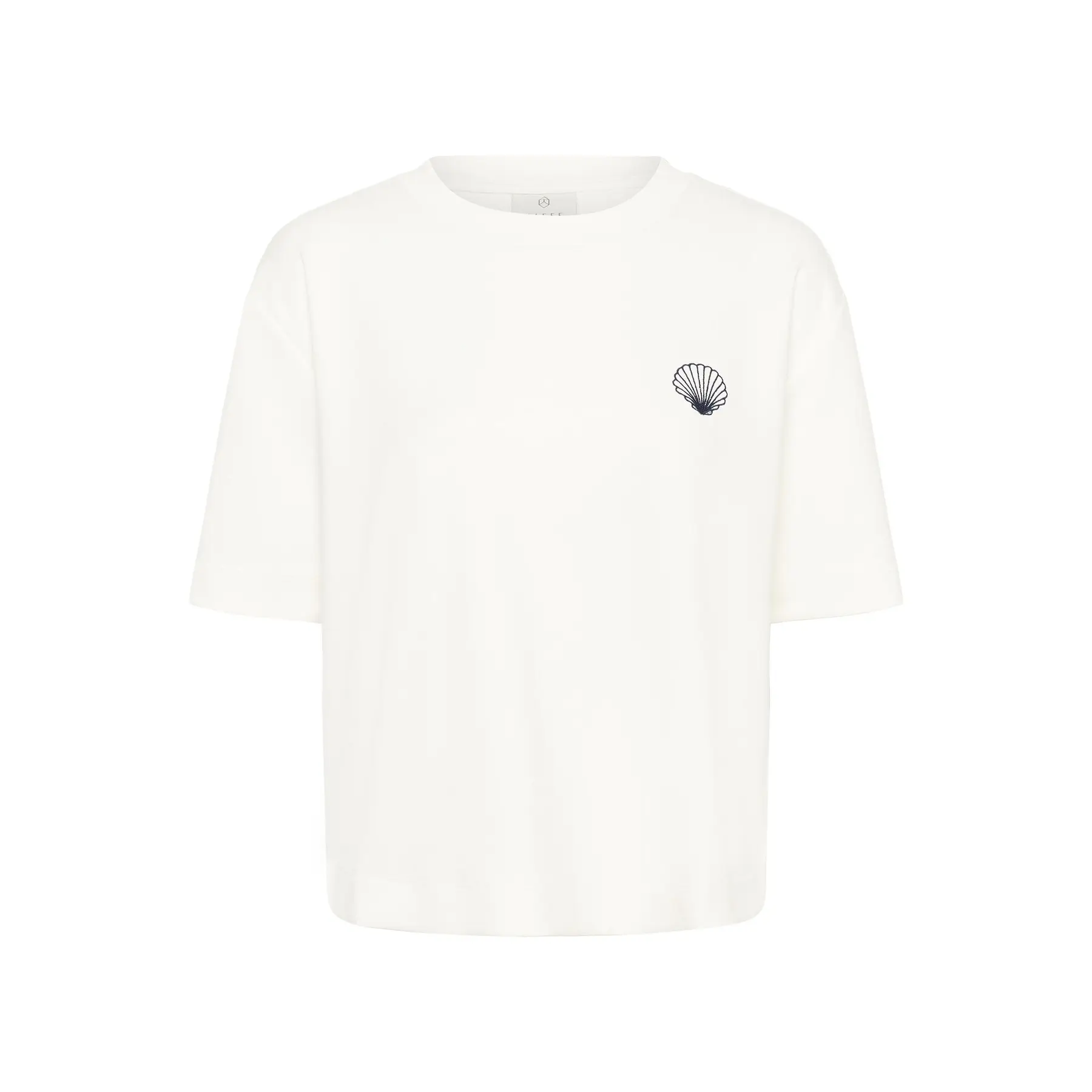 Woman's embroidered T-shirt KAFFE Annie