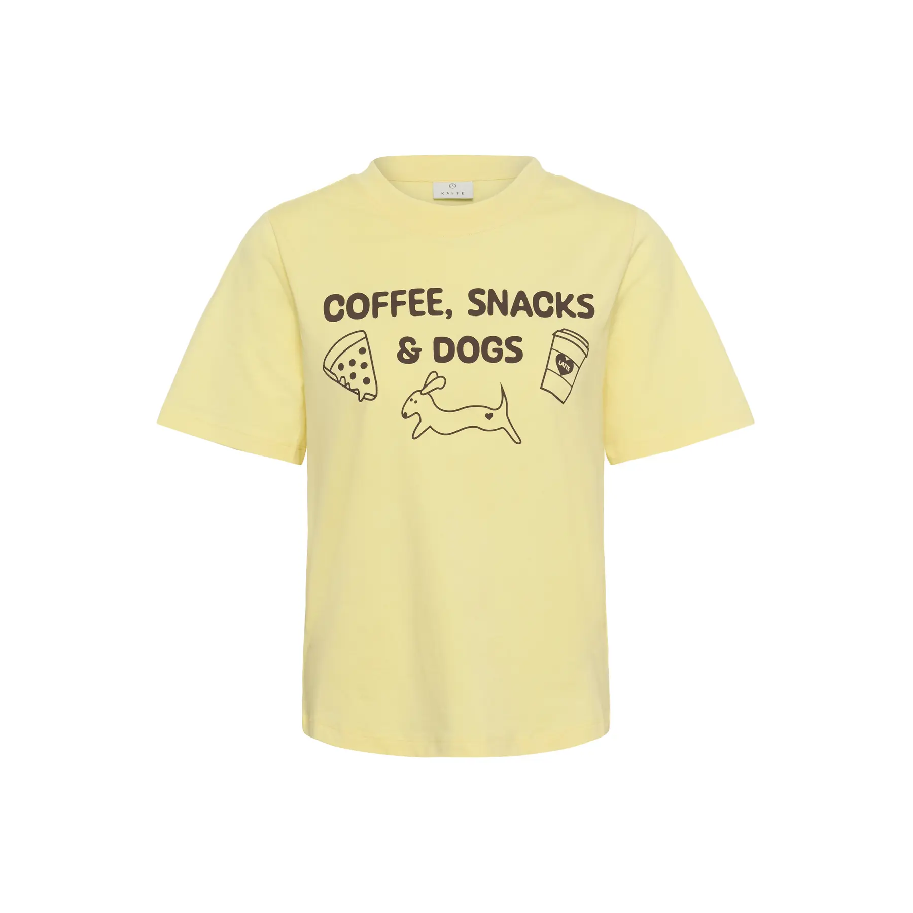 T-shirt da donna KAFFE KAAmse