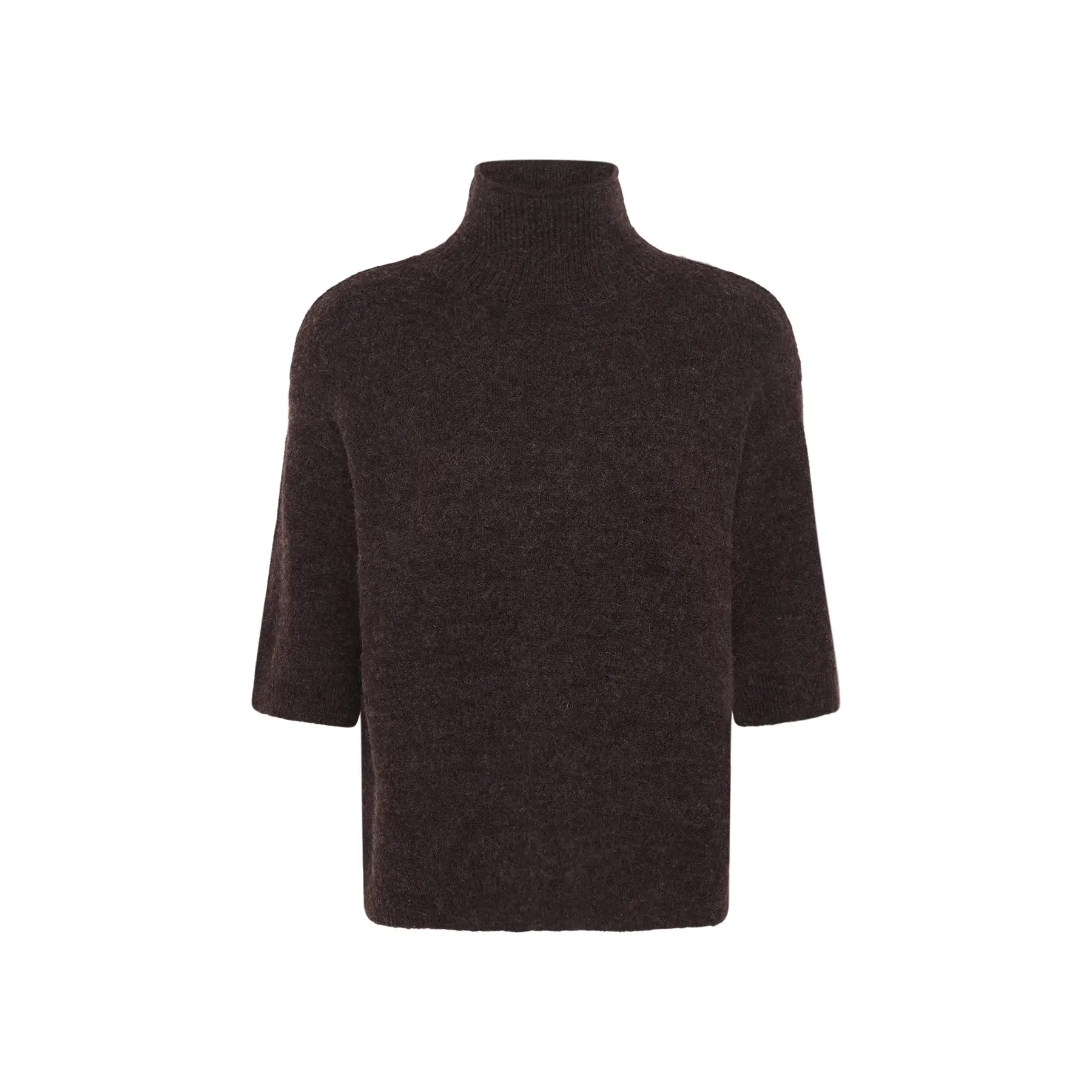 Kaffe Women's Rouge Stand-Up Collar Sweater Signe
