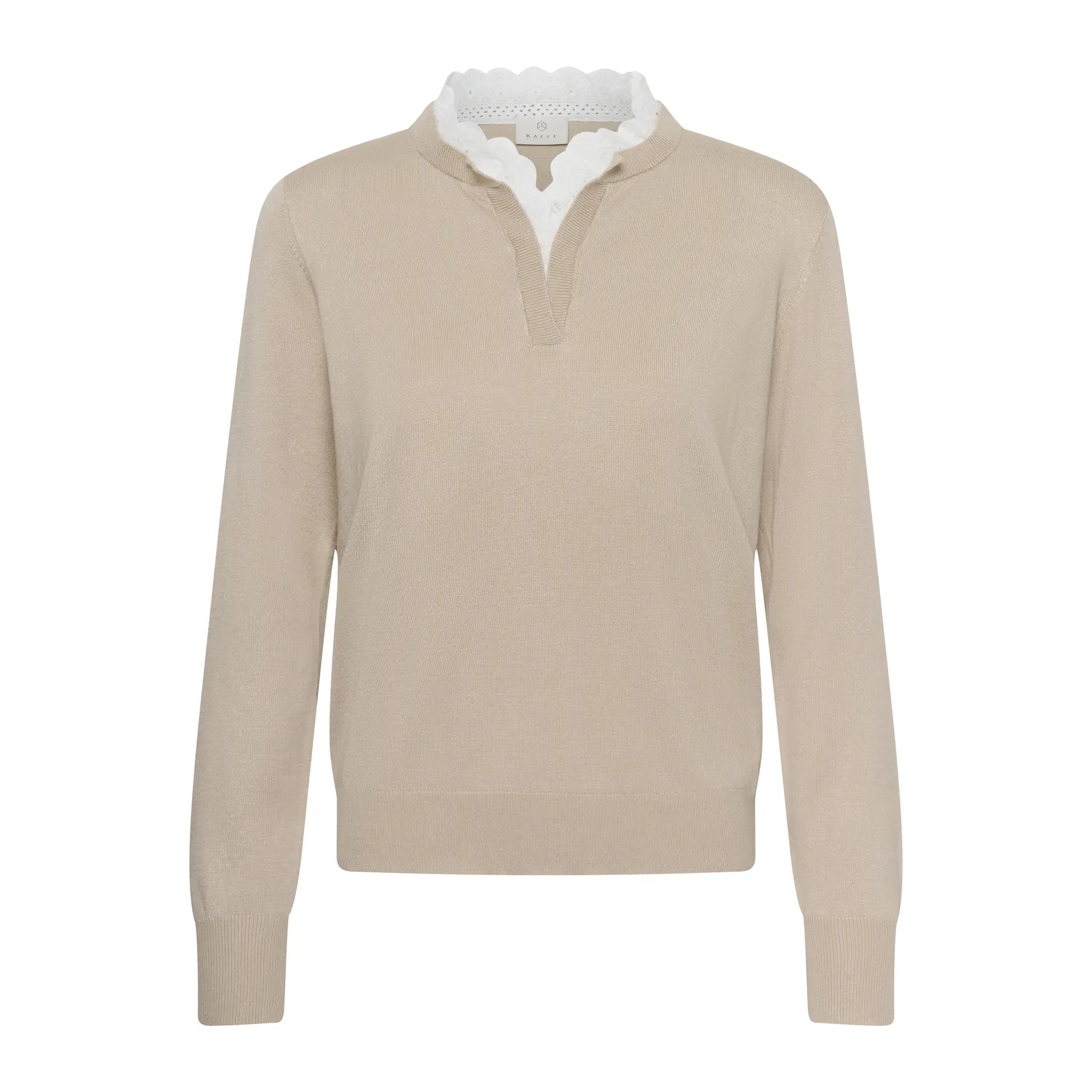 Pullover Damen KAFFE Lizza Lace