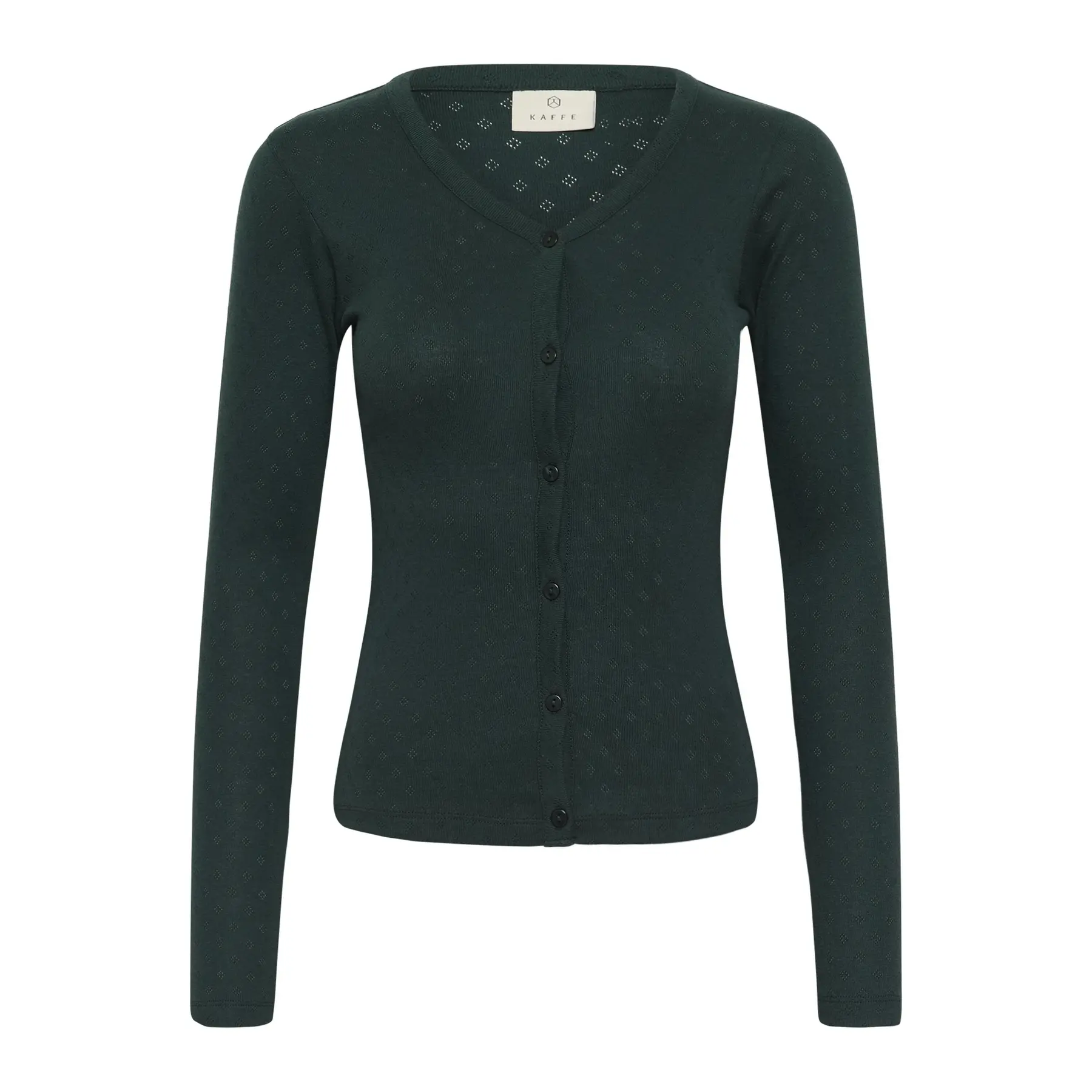 Cardigan da donna KAFFE KAViba Pointelle