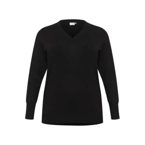 Image of Damen V-Ausschnitt Pulli KAFFE KCLizzy
