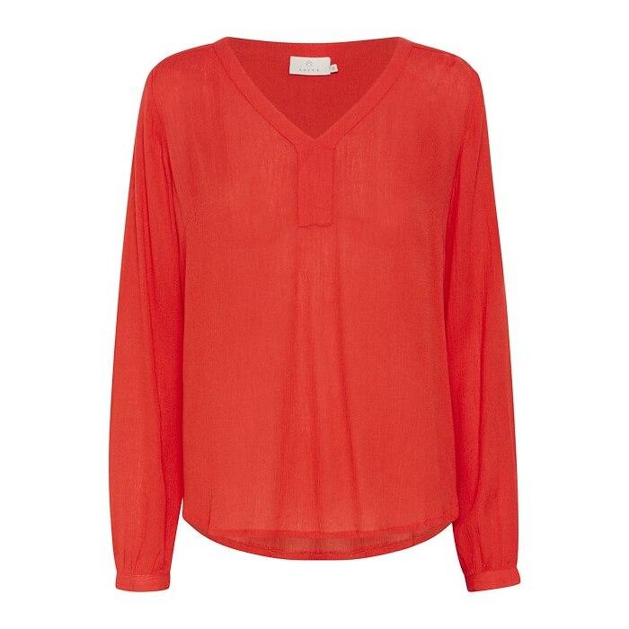 5715576110798 - Langärmelige Bluse Damen KAFFE Amber 5715576110798 - Langärmelige Bluse Damen KAFFE Amber