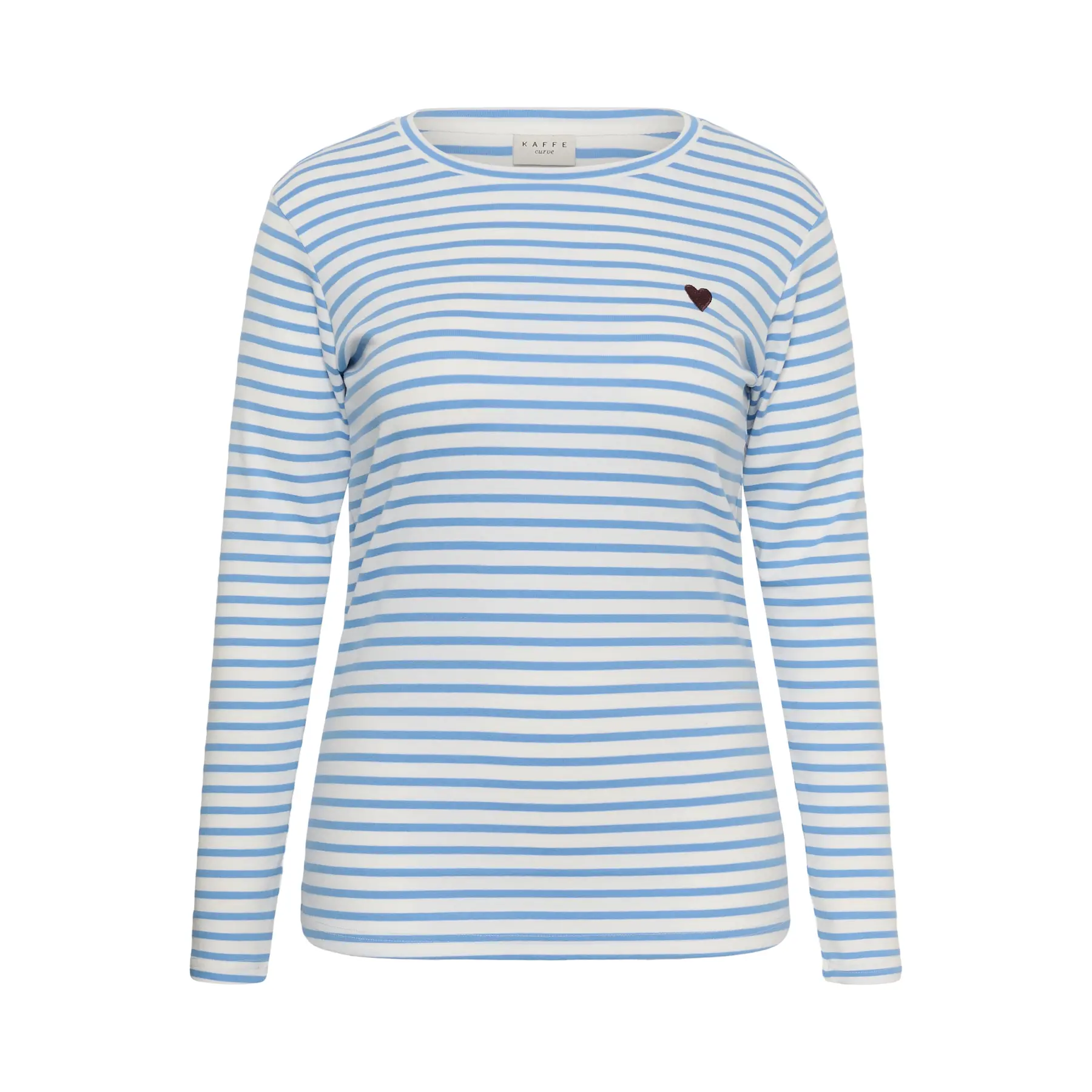 Langarmshirt KAFFE Curve KCLia