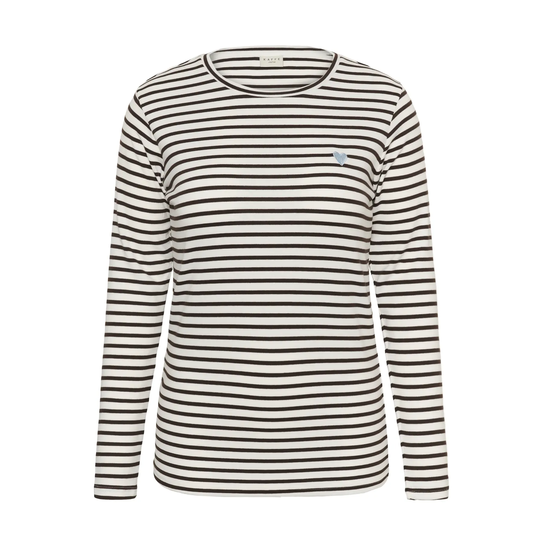 Image of Damen T-Shirt KAFFE Curve Clia