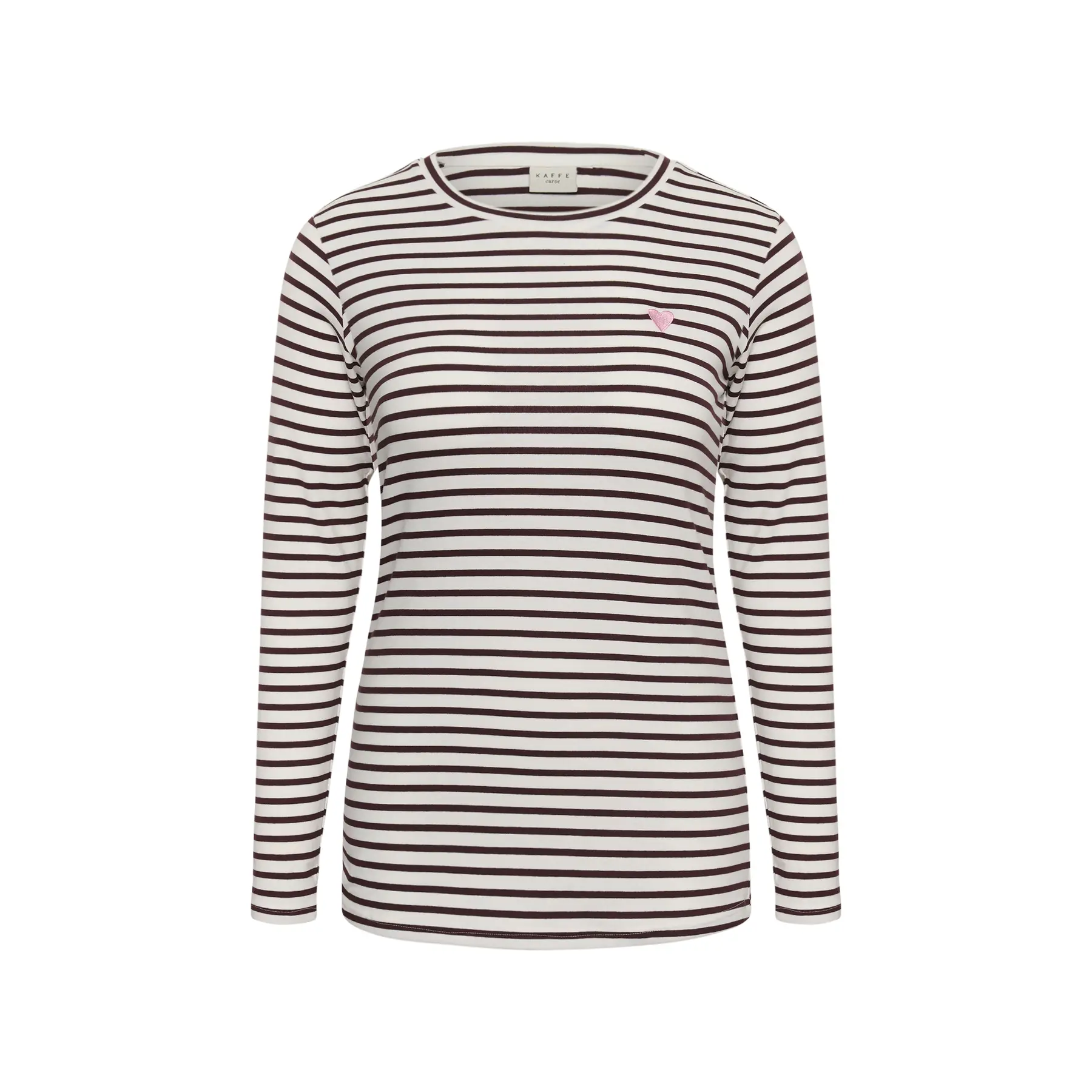 Langarmshirt KAFFE Curve KCLia