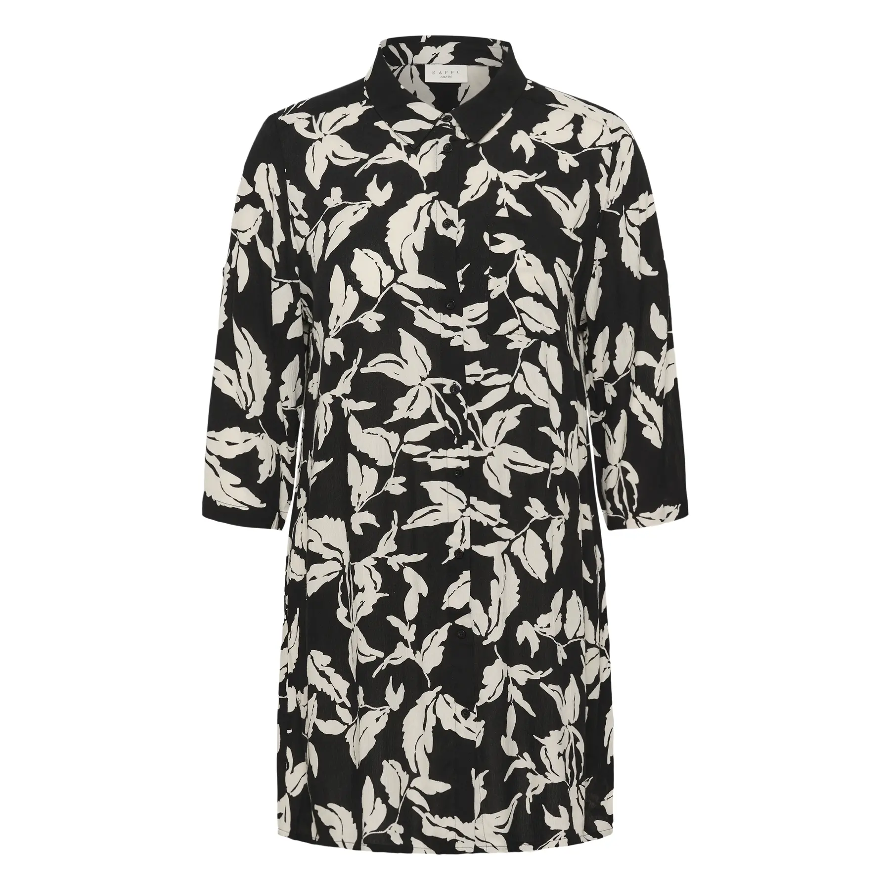 Image of Hemdkleid Damen KAFFE Curve Hilda