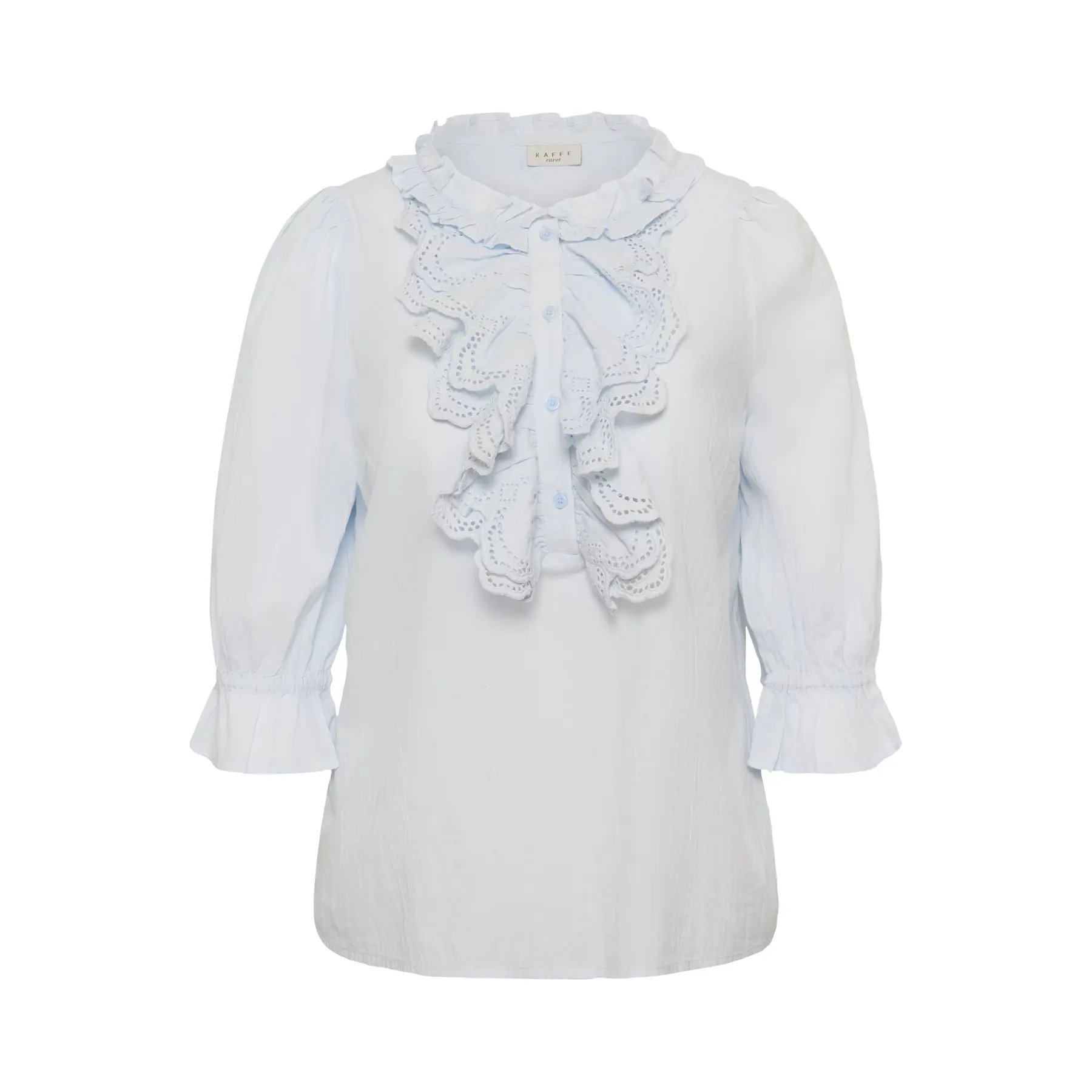 Kaffe Curve Women's Bleu Blouse Angli