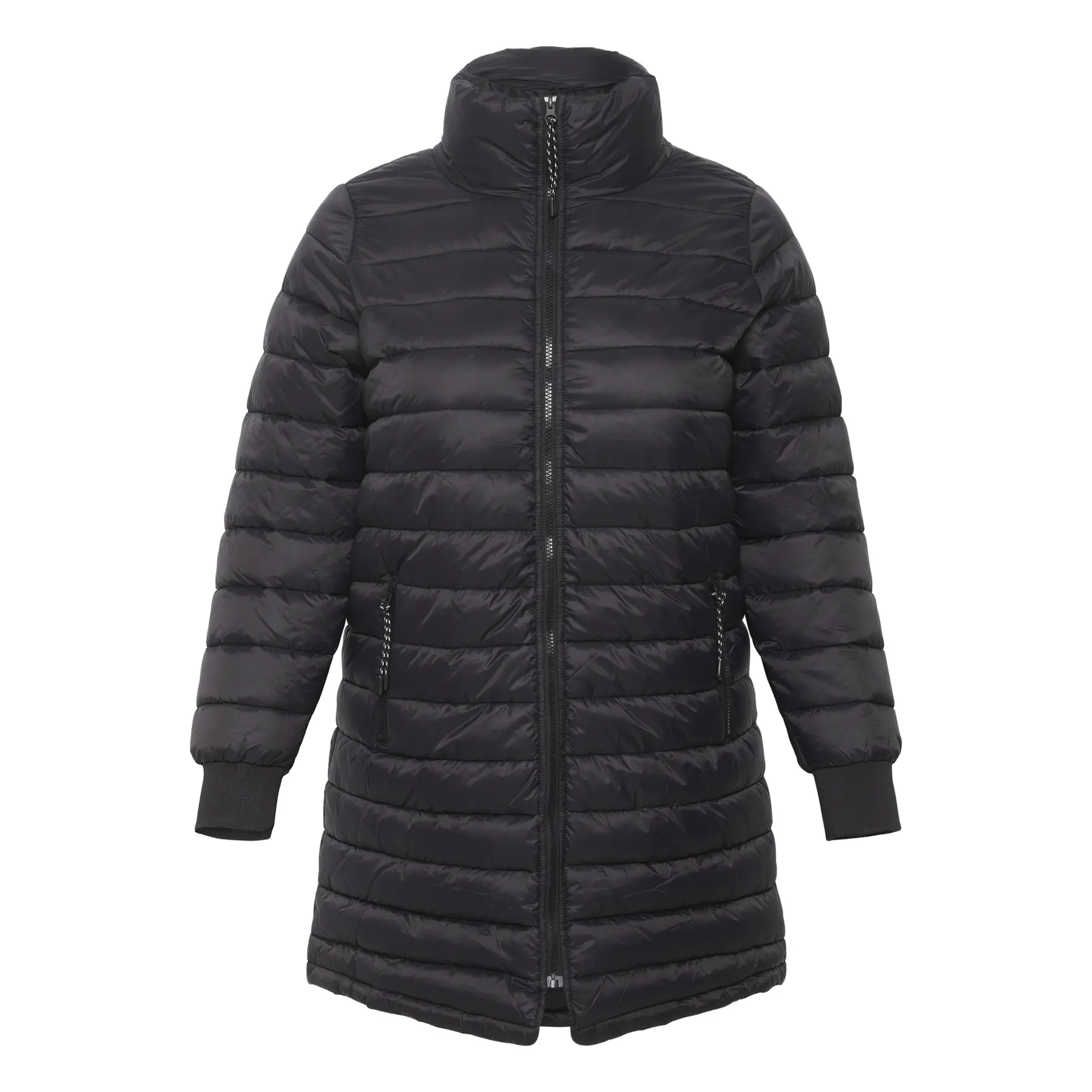 Women's long jacket KAFFE Curve KCLina