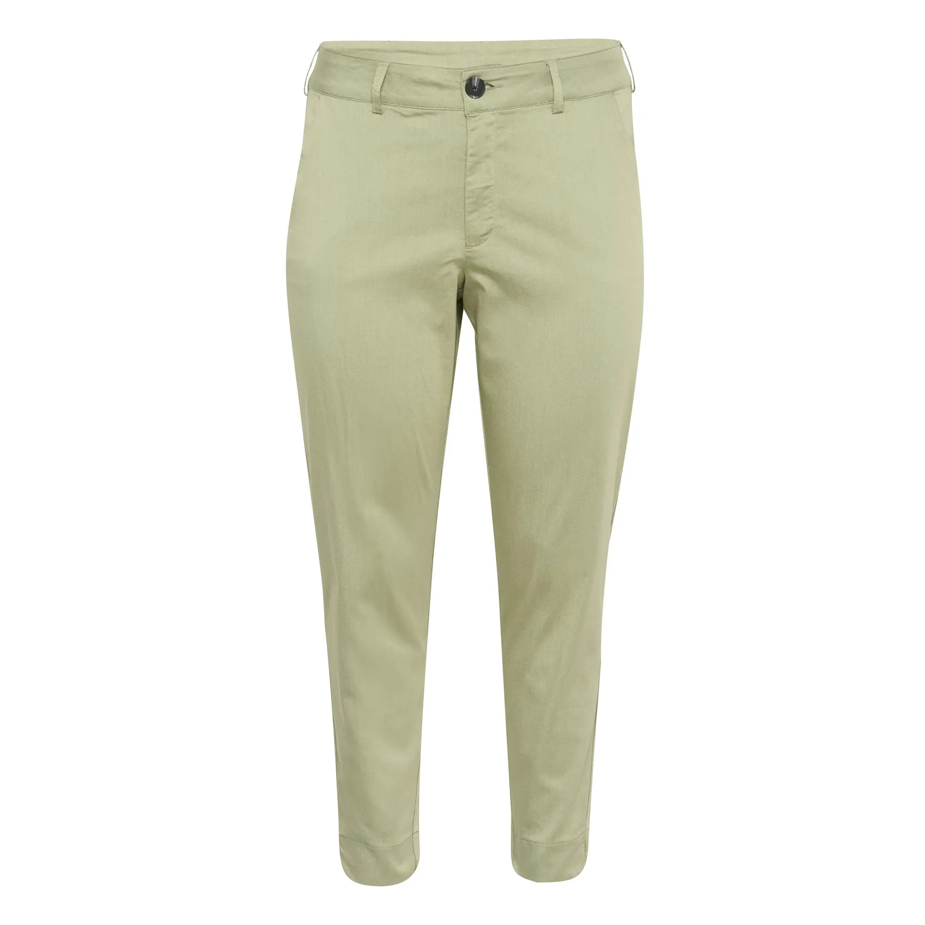 Chinohose Damen KAFFE Curve Leana