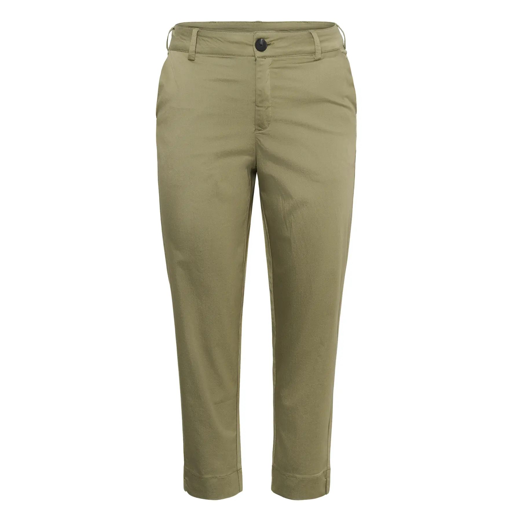 Image of Chinohose 7/8 Damen KAFFE Curve KCLeana