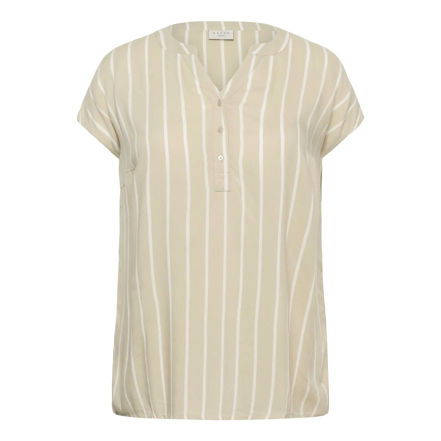 Sleeveless blouse for women KAFFE Curve Sida Wing
