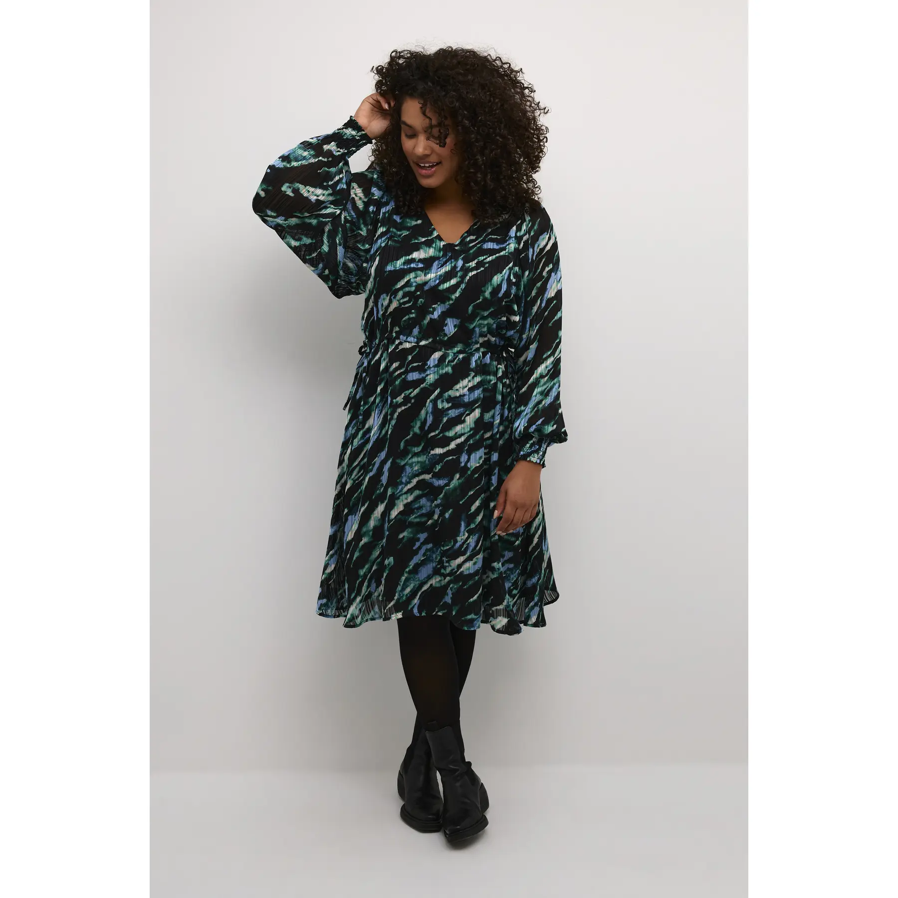 Image of Kleid Damen KAFFE Curve KCLucky