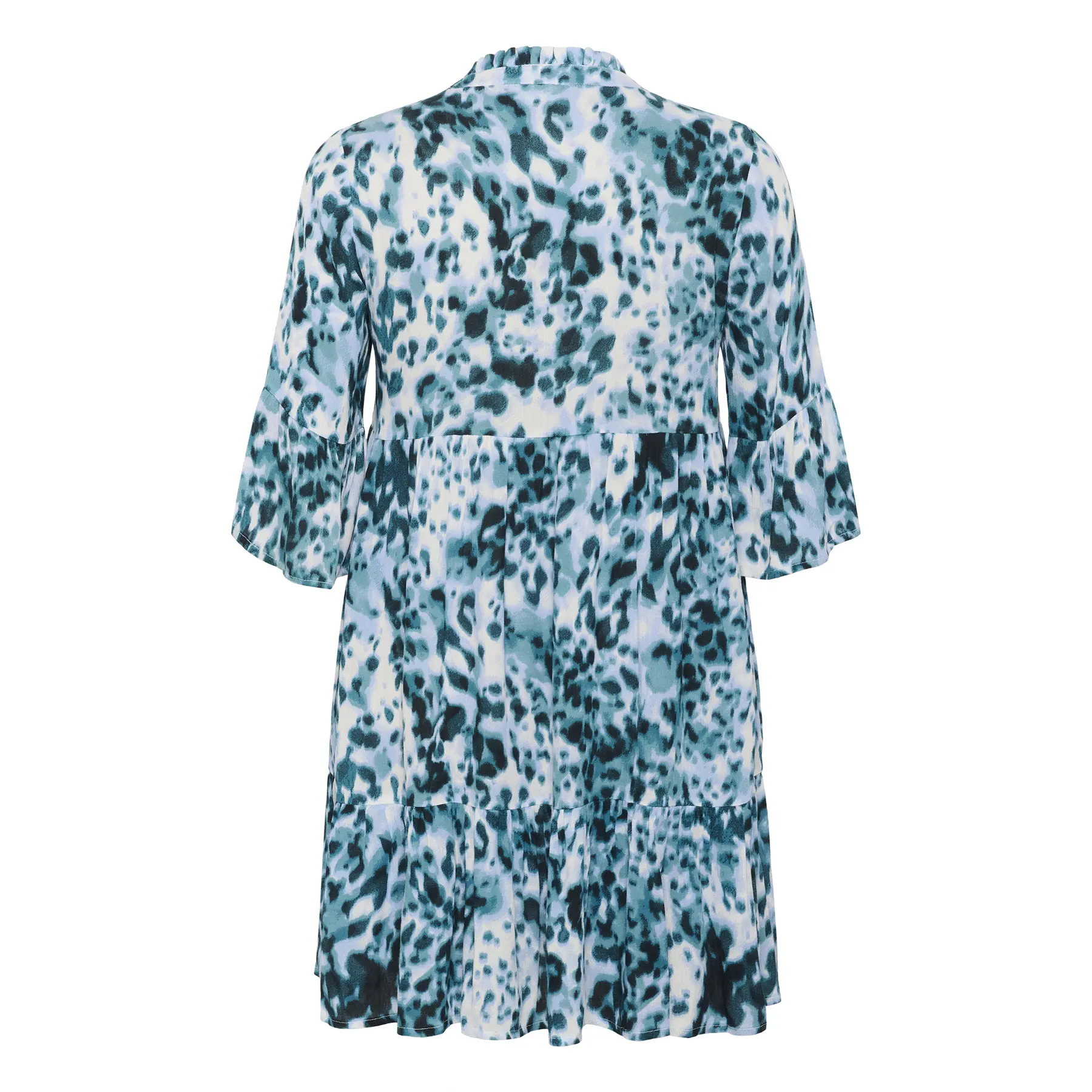 Women's printed dress KAFFE Curve KCAmi
