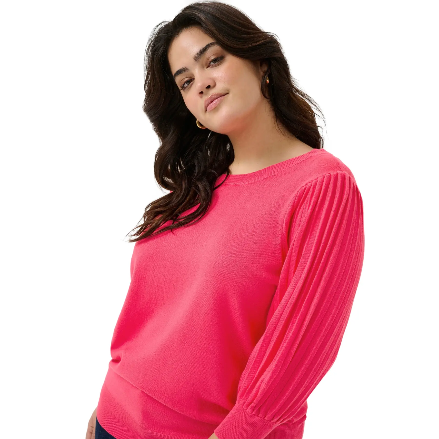 Maglione donna con maniche a 3/4  Loni