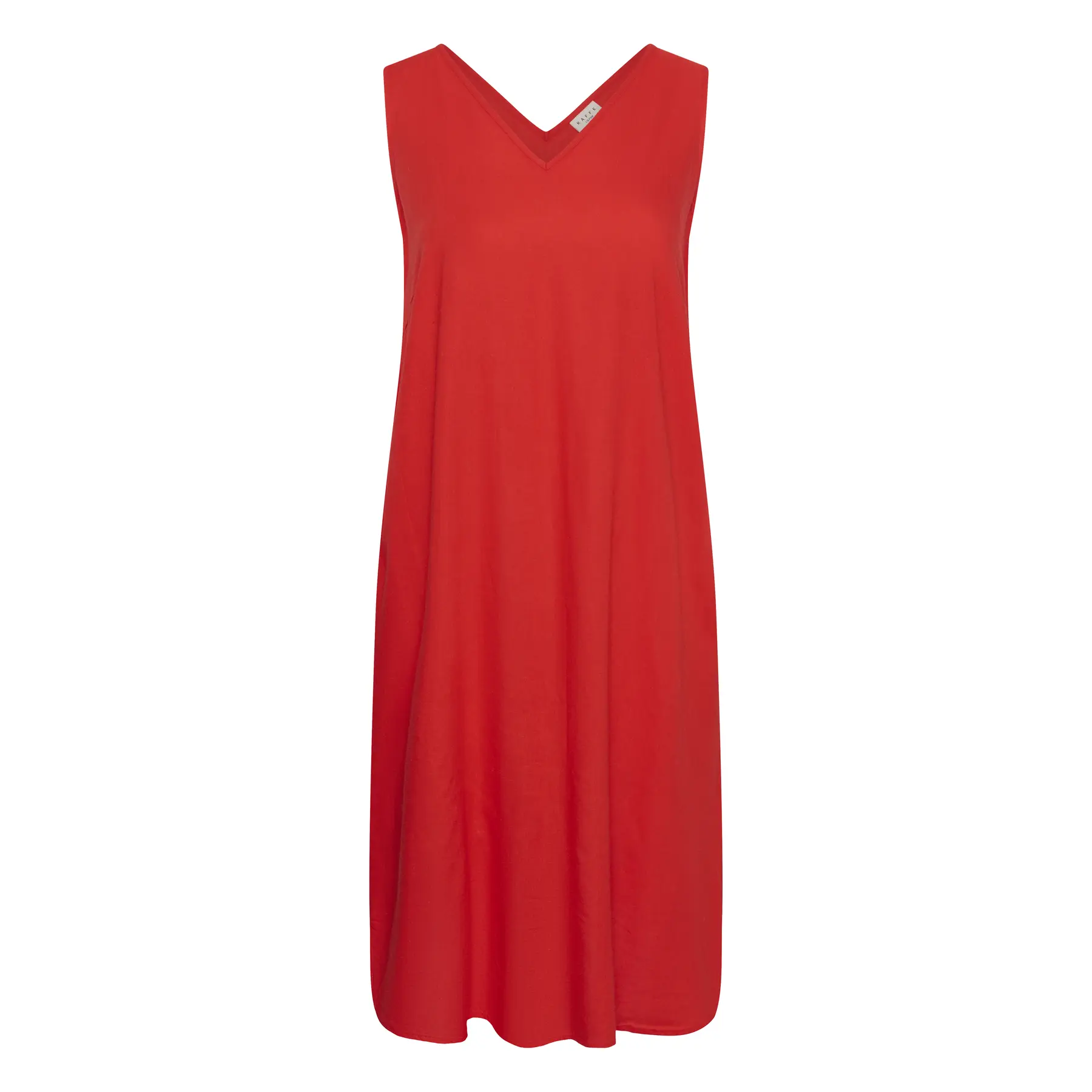 Sleeveless dress for women KAFFE Curve Mille