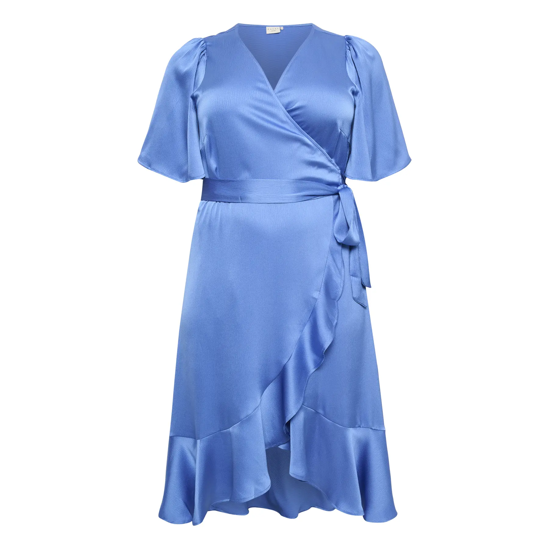 Image of Wickelkleid Damen KAFFE Curve KClotti