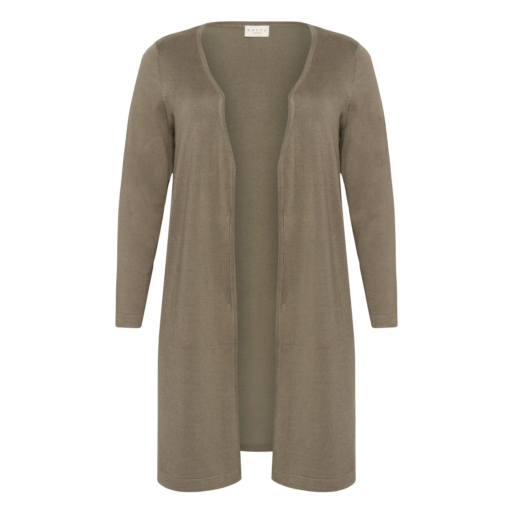 Image of Damen-Langstrickjacke KAFFE Curve KCFarsia