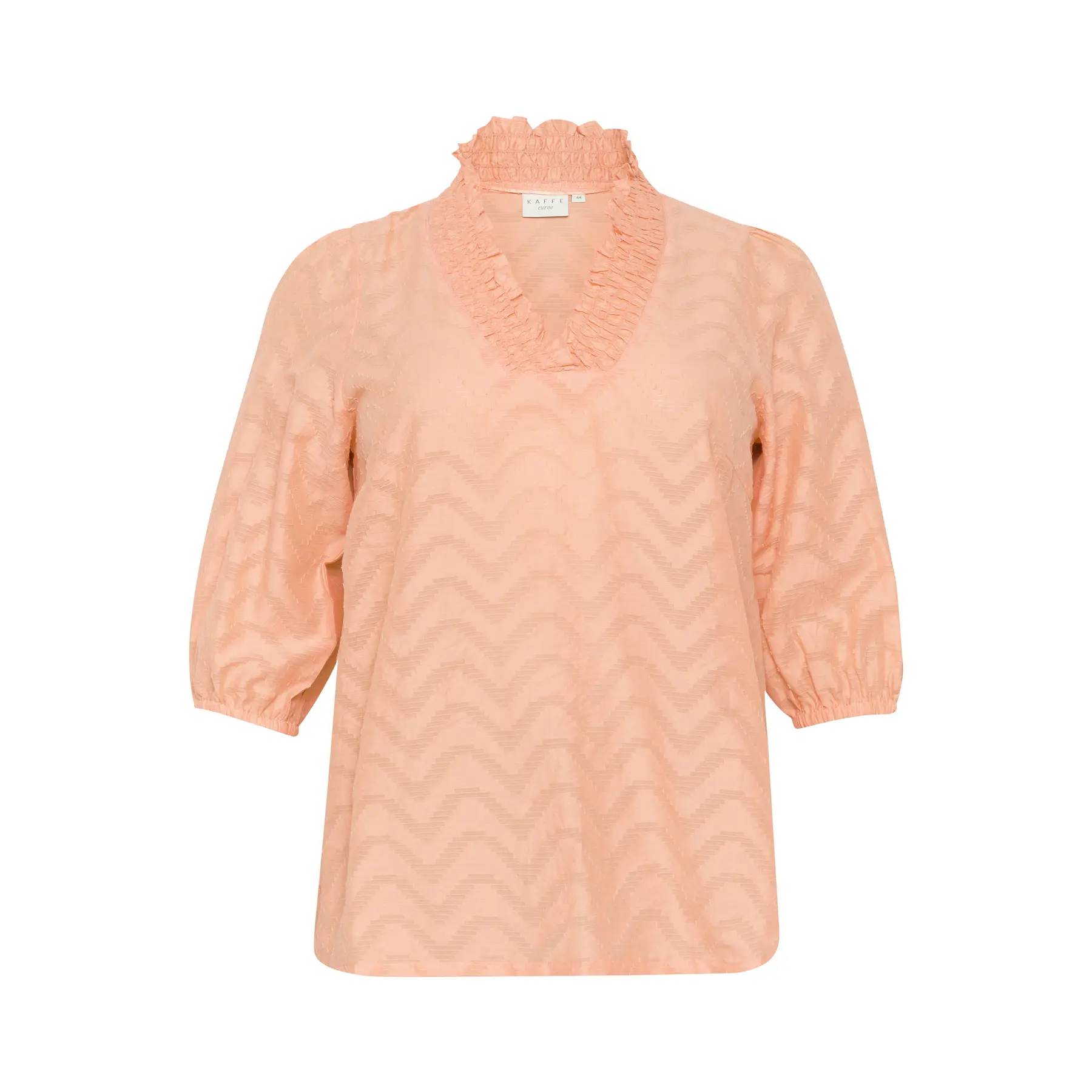 Langärmelige Bluse, Damen KAFFE Curve Vitana