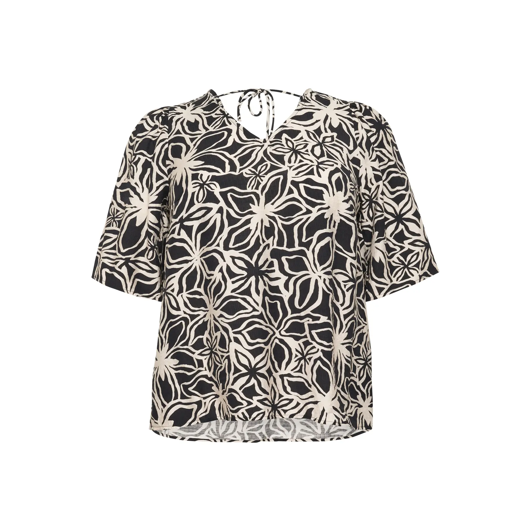 Image of Ausgestellte Bluse für Frauen KAFFE Curve Haliah