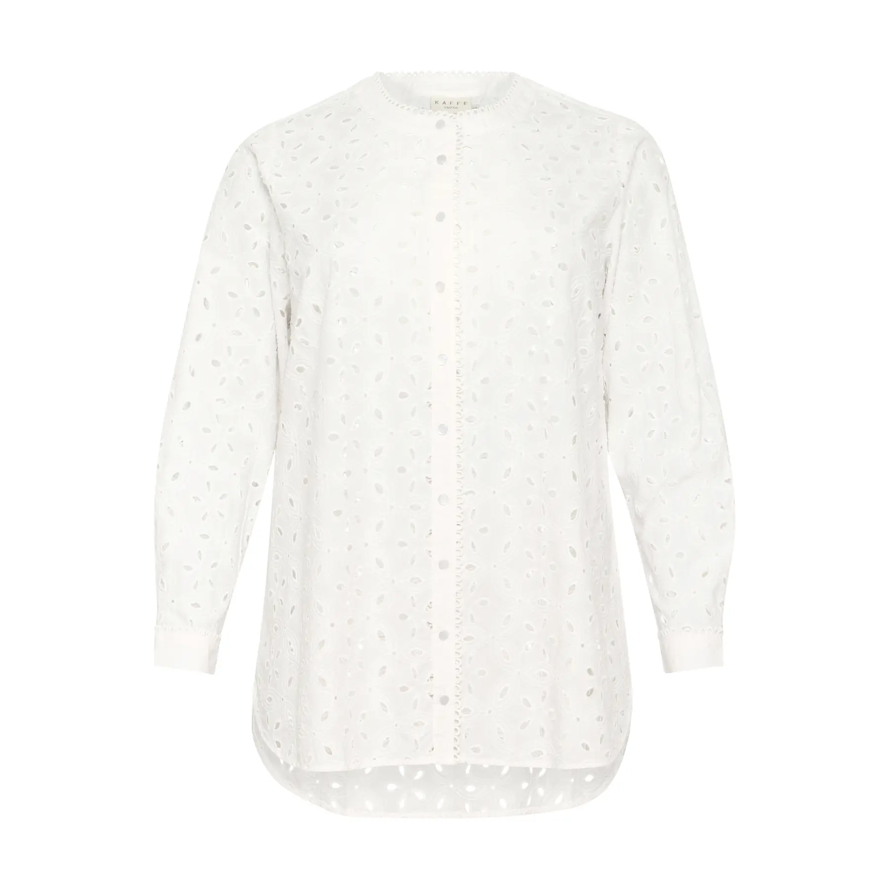 Langarmshirt Damen KAFFE Curve Salina