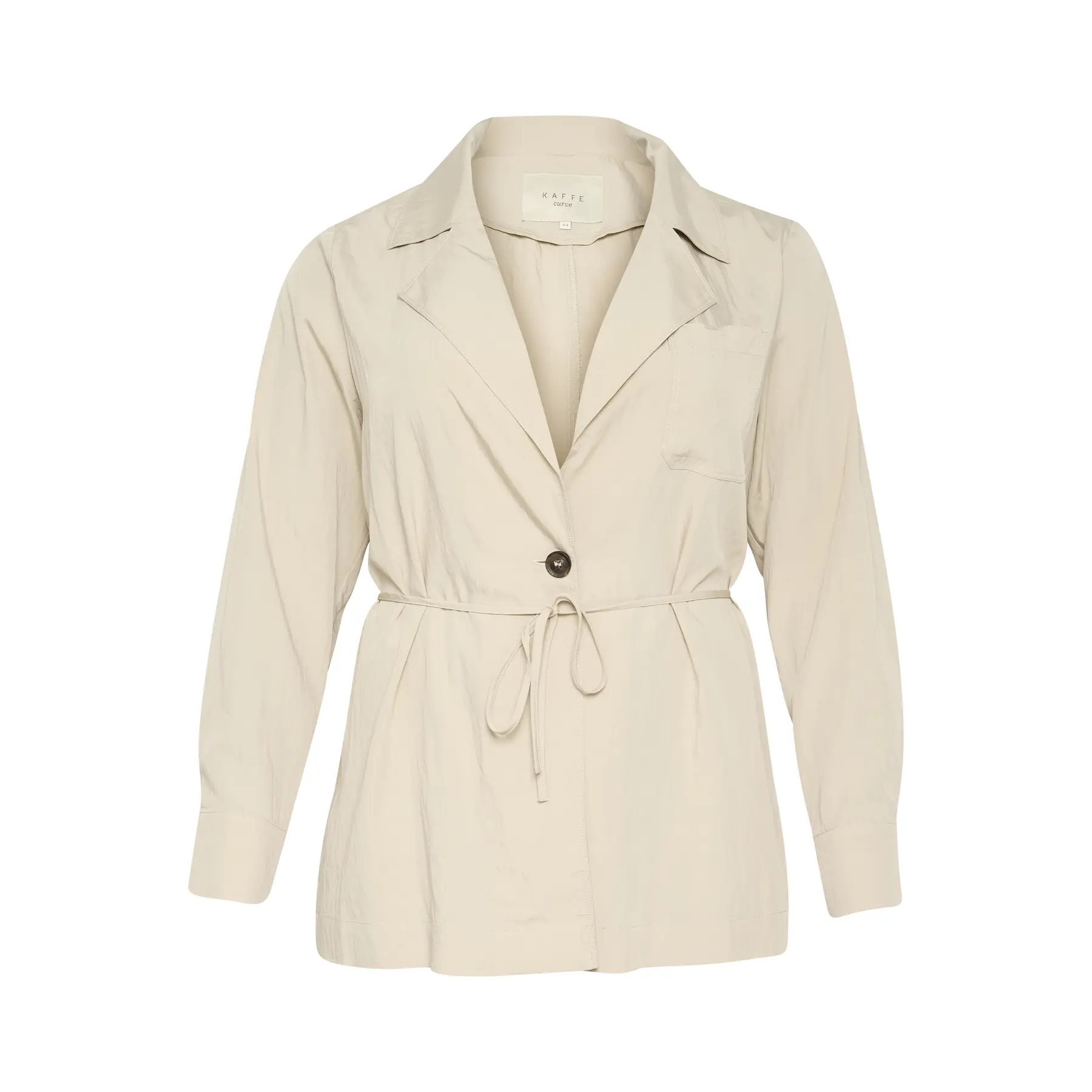 Image of Langarm-Bluse Damen KAFFE Curve KCTrina