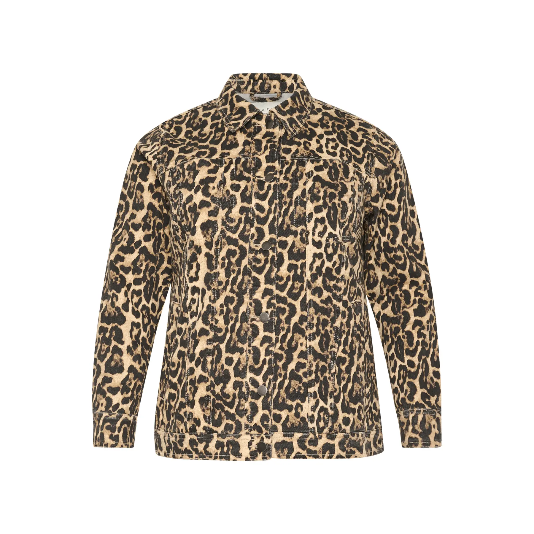 Women's denim jacket KAFFE Curve Leonoma