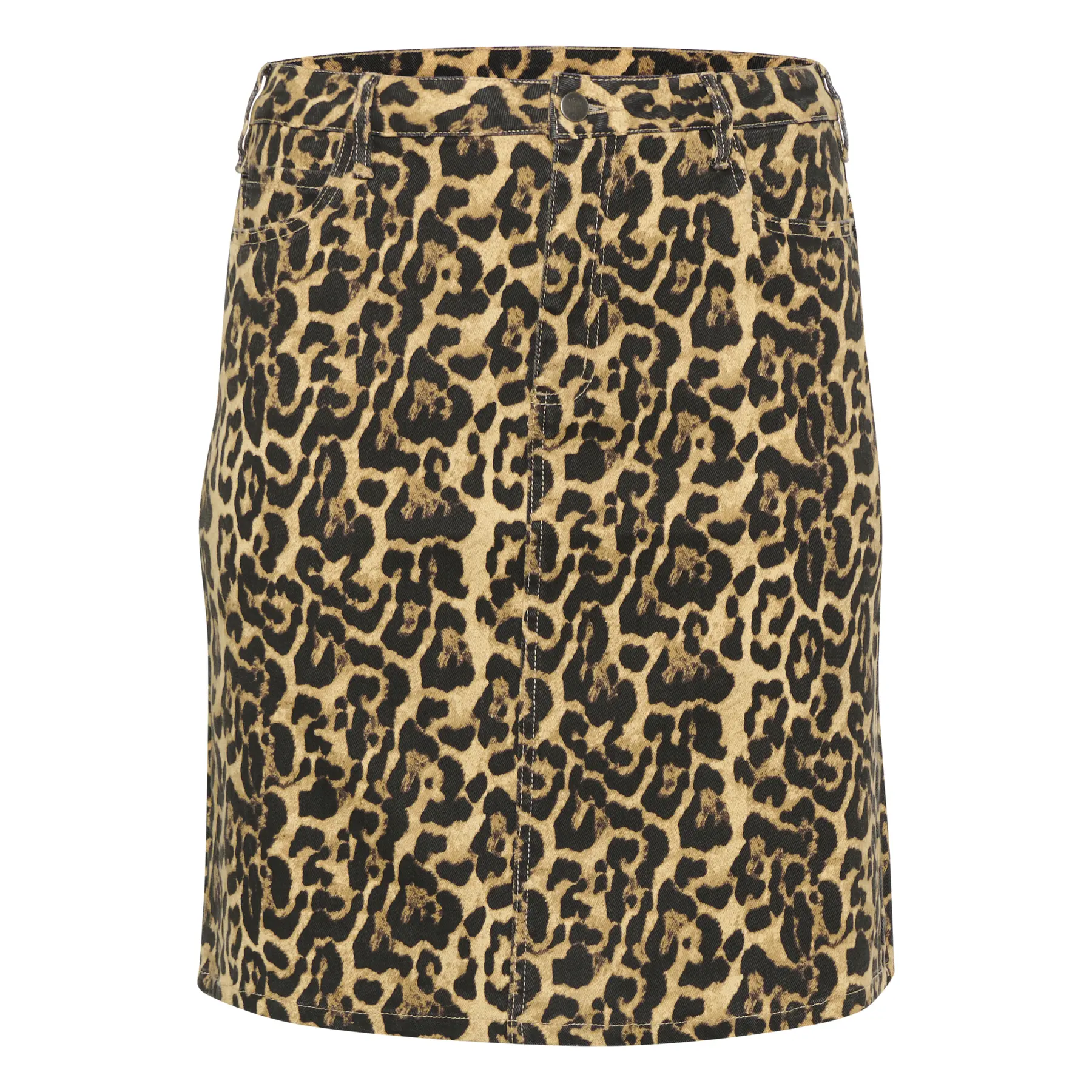 Denim skirt for women KAFFE Curve Leonoma