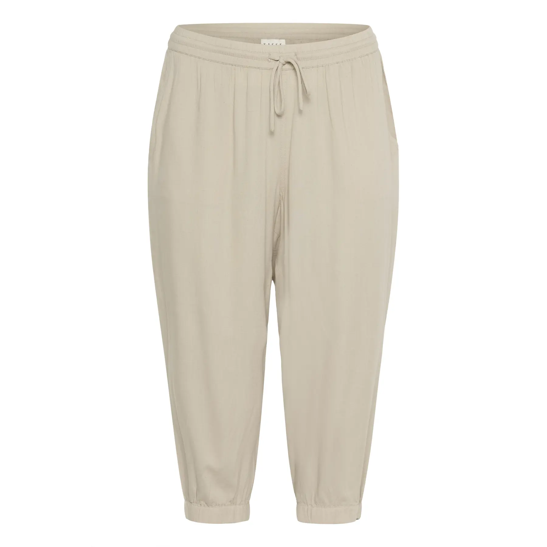 Image of Caprihose Damen KAFFE Curve Mille