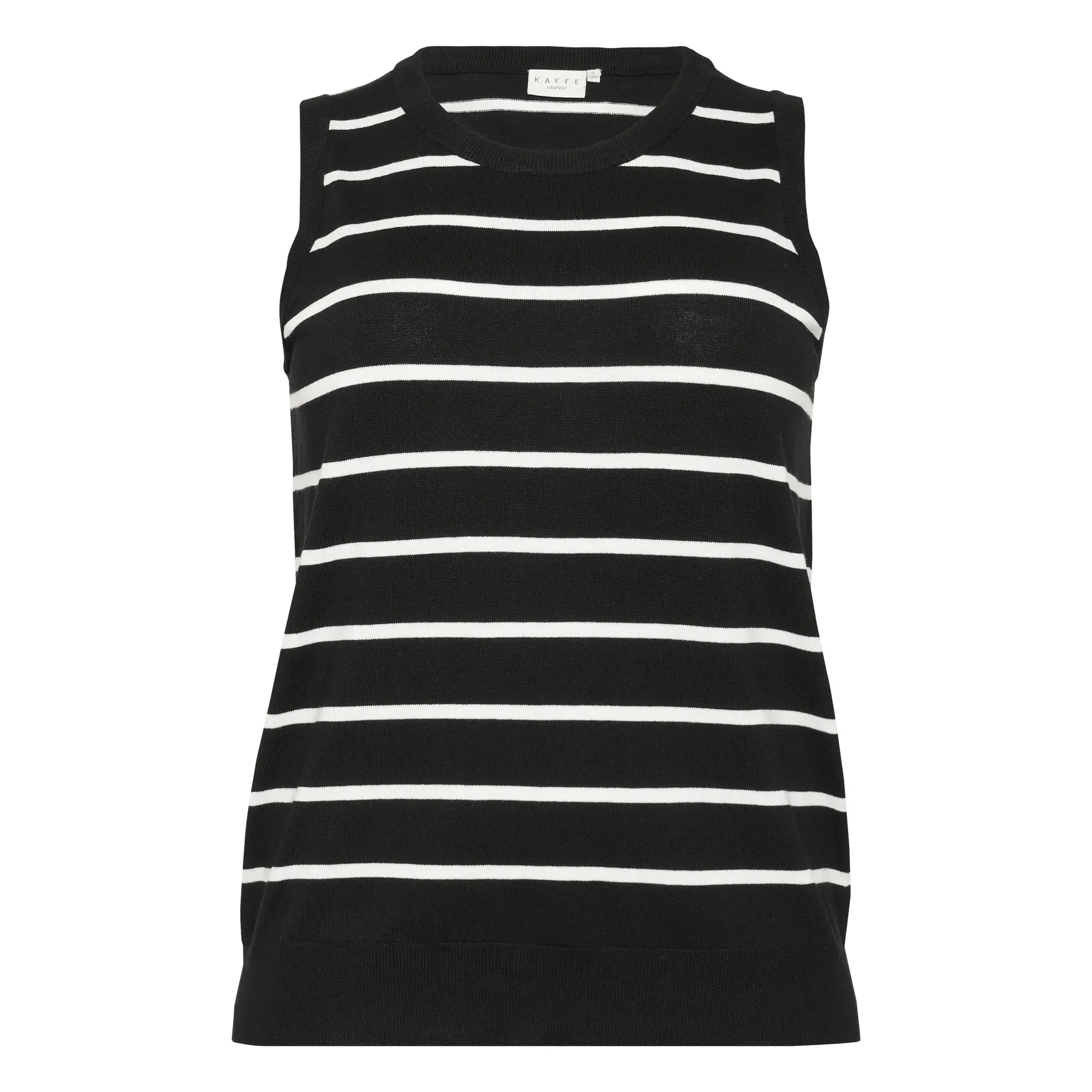 Image of Gestreifter Pullover, Damen KAFFE Curve Lizzy