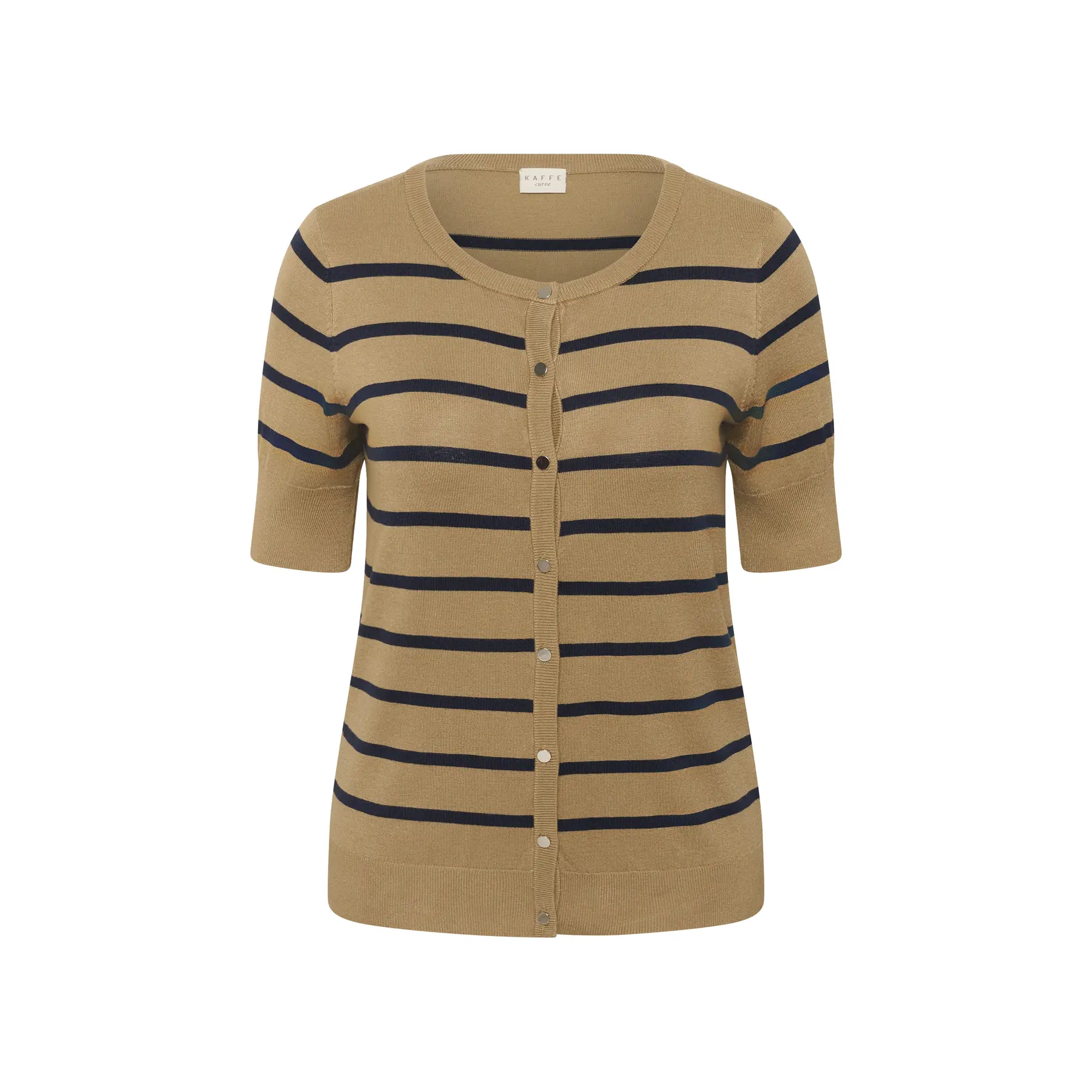 Women's short sleeve cardigan KAFFE Curve Lizzy