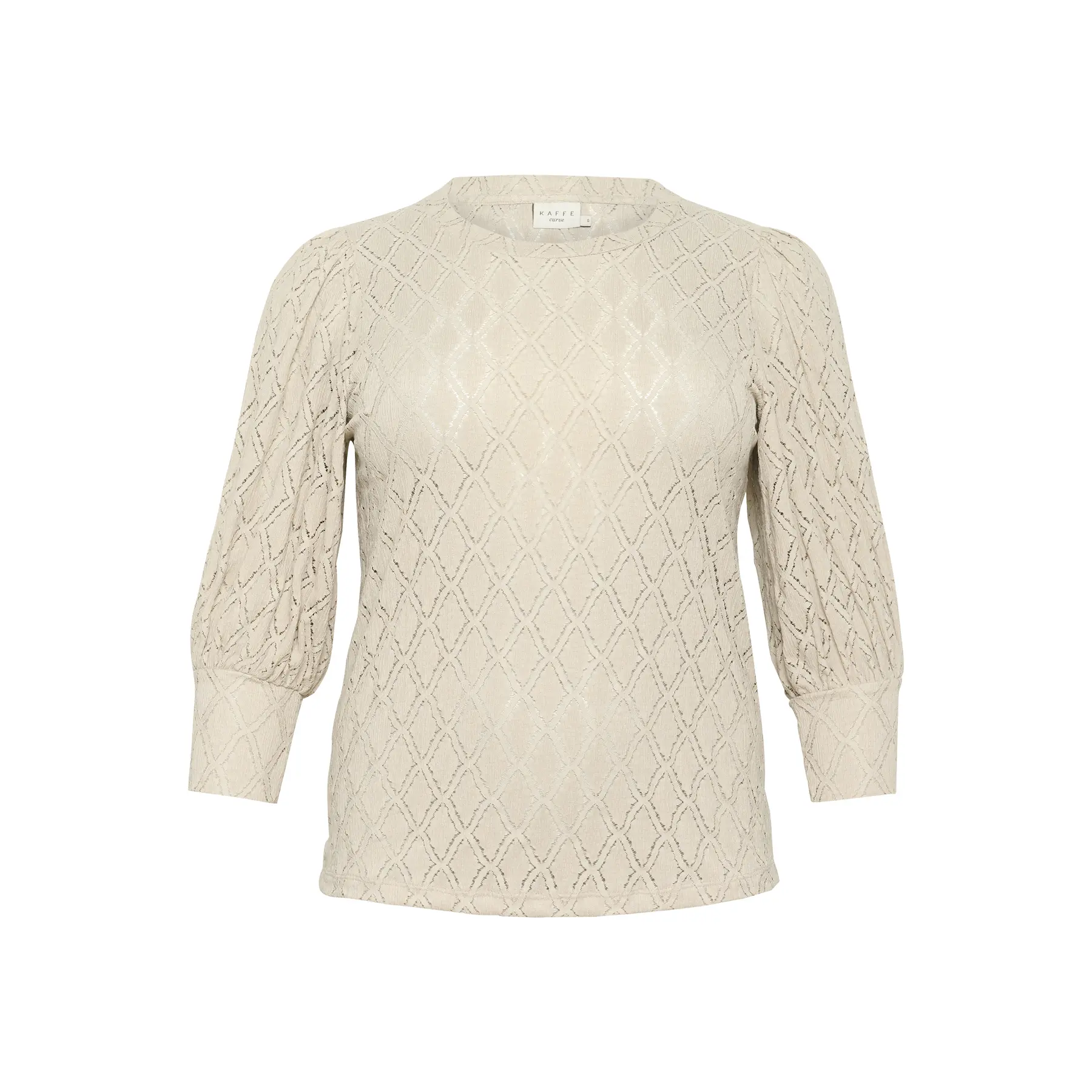 Image of Damenbluse KAFFE Curve Tia Lace