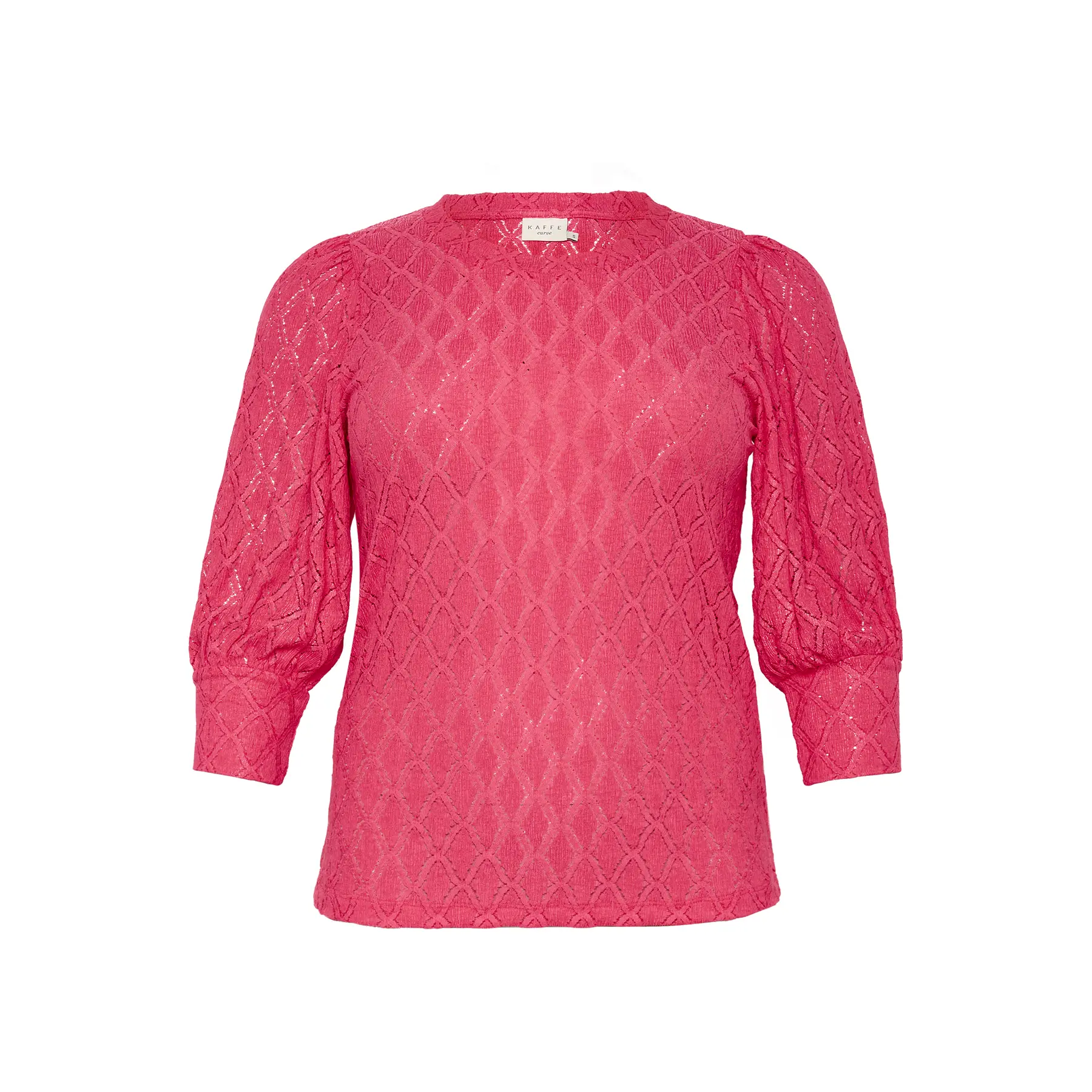 Langärmelige Bluse, Damen KAFFE Curve Tia