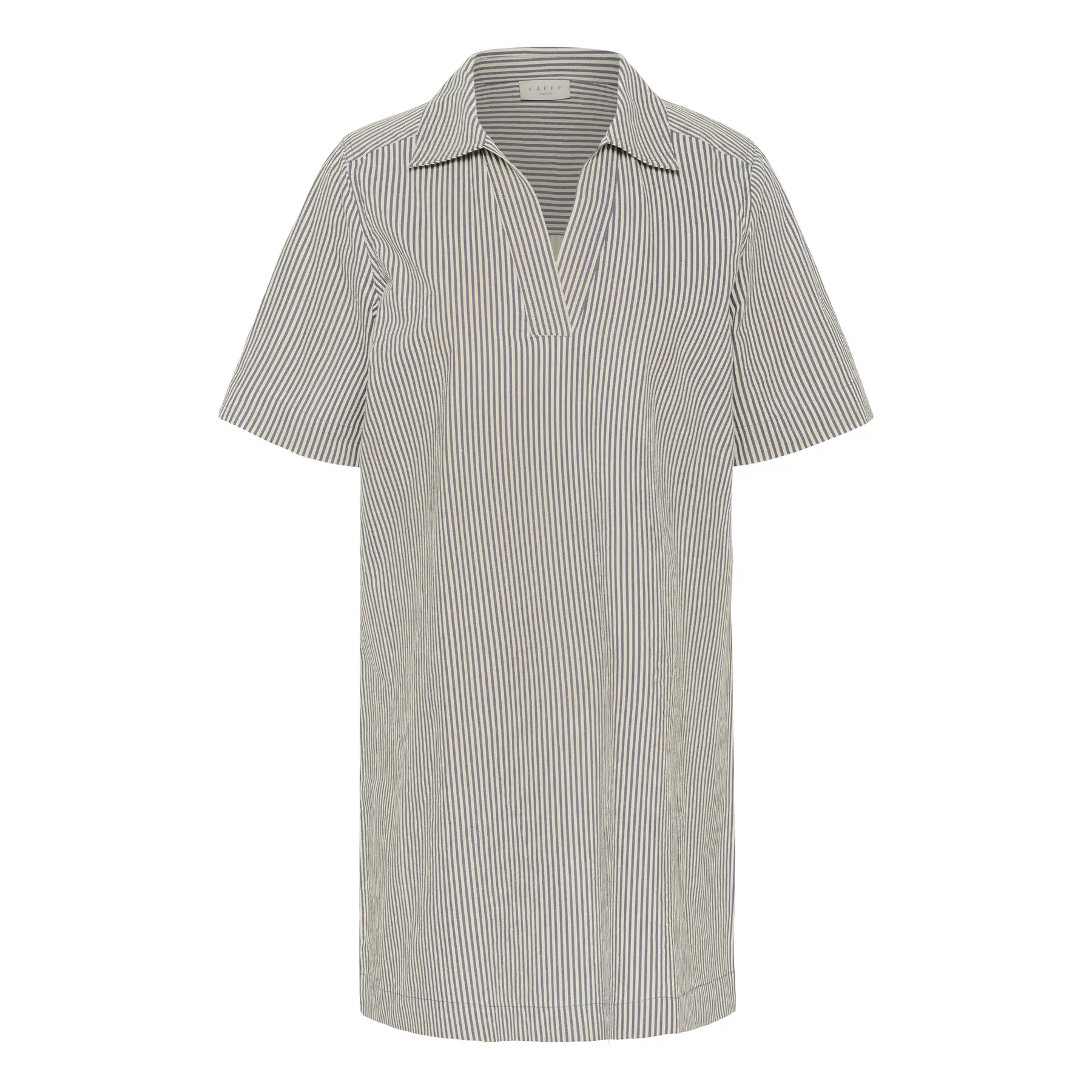 Women's dress KAFFE Curve Nana Striped