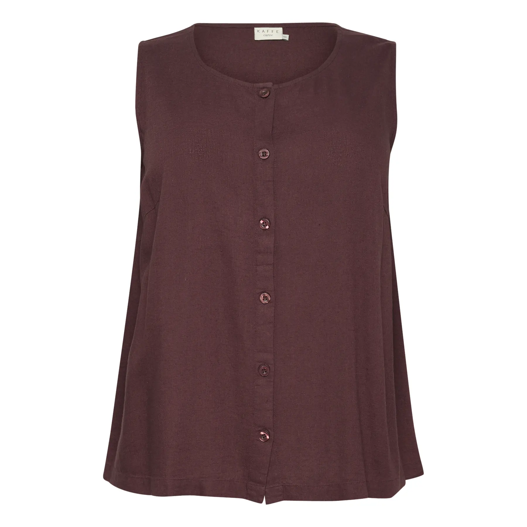 Women's blouse KAFFE Curve Mille Button