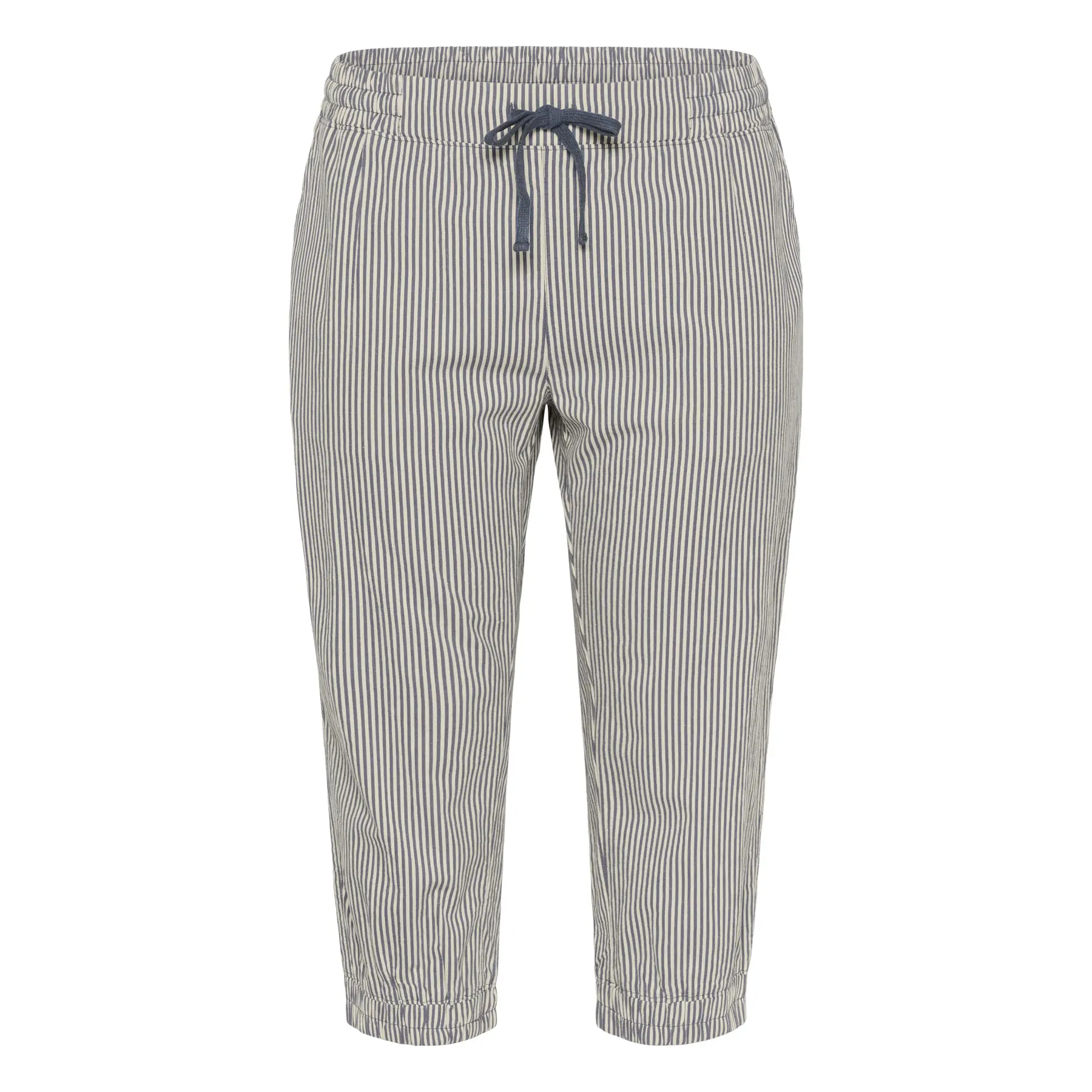 Image of Damenhosen KAFFE Curve Nana Striped Capri