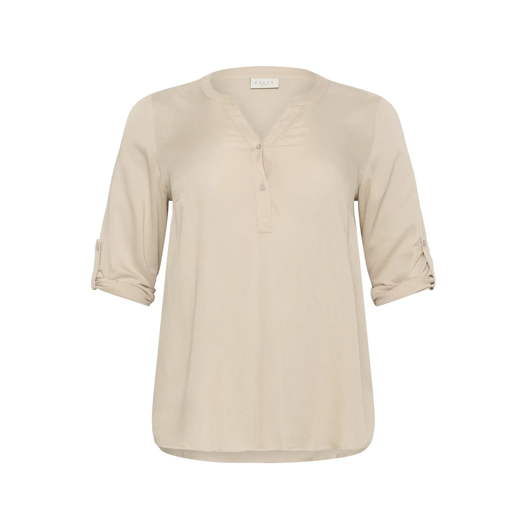 Langärmelige Bluse, Damen KAFFE Curve Sida