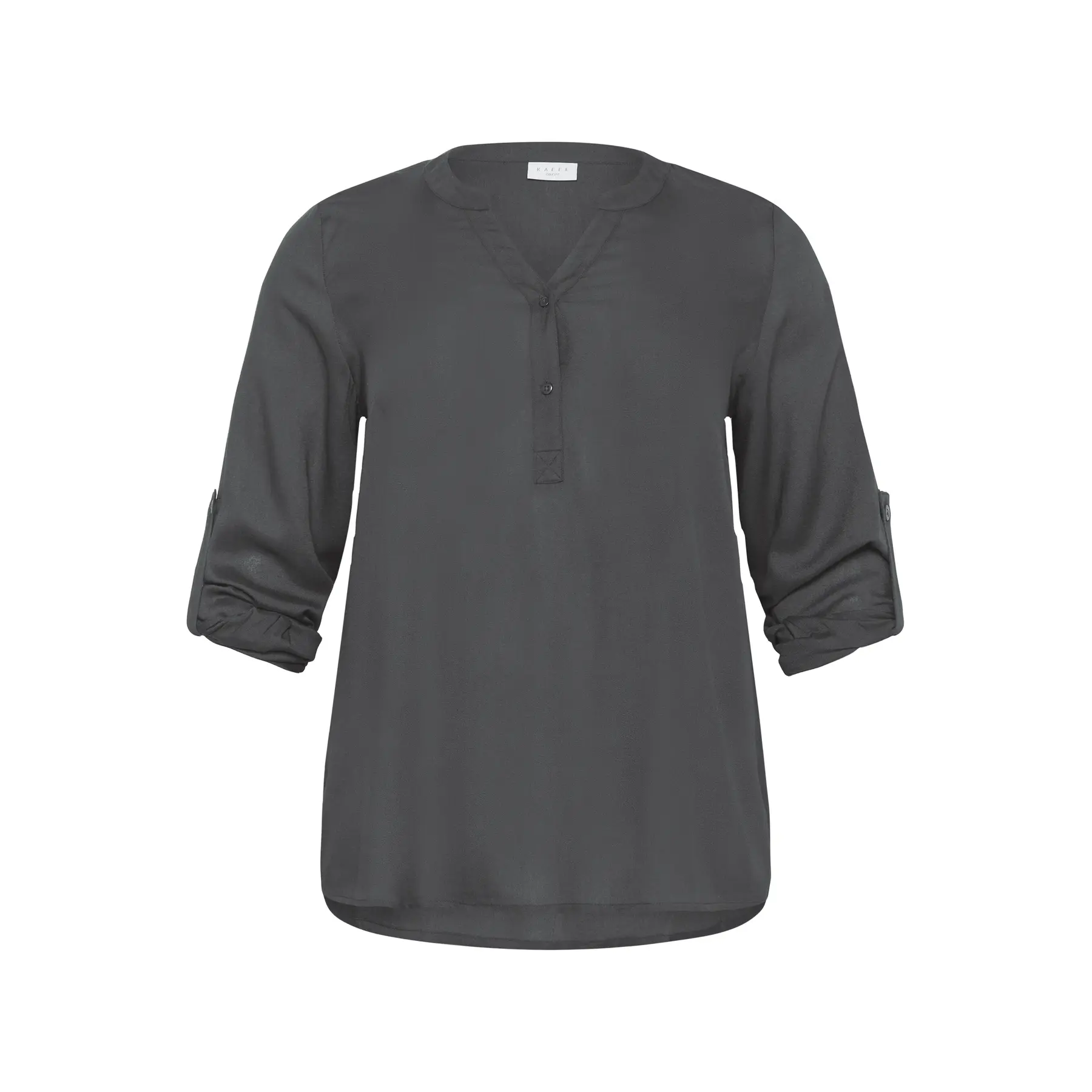 Langärmelige Bluse, Damen KAFFE Curve Sida
