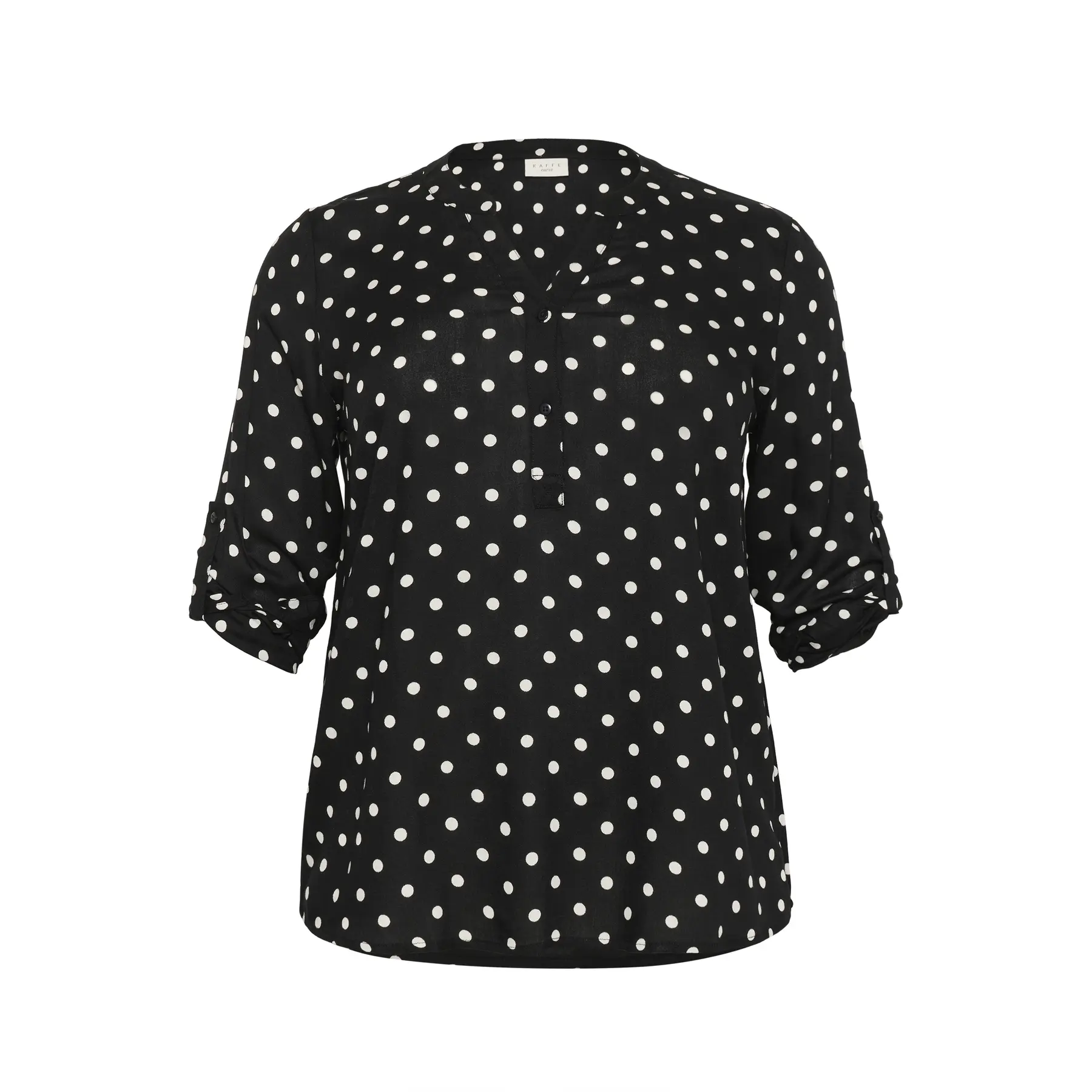 Image of Damenbluse KAFFE Curve Sida Dot