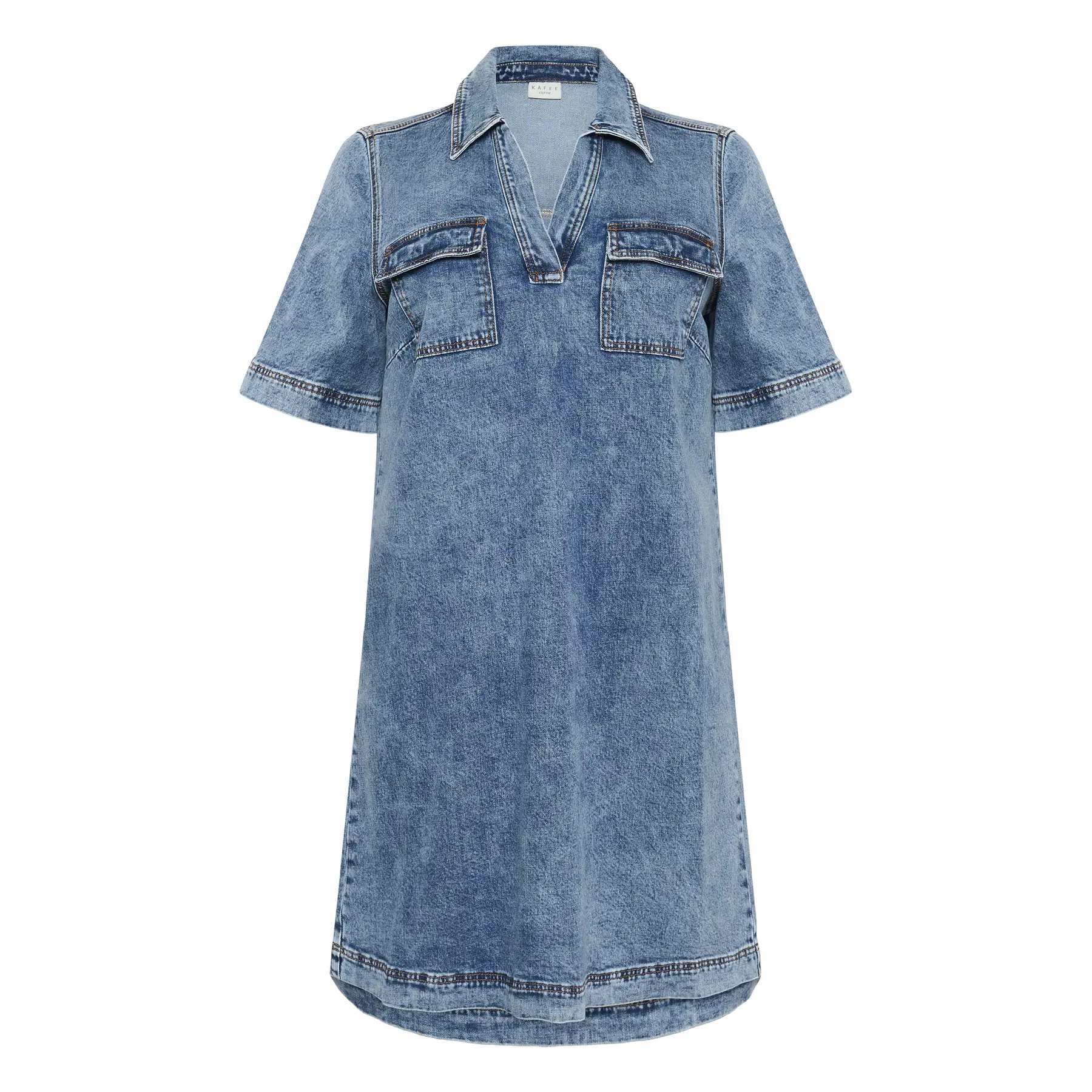 Image of Jeanskleid Damen KAFFE Curve KCelona