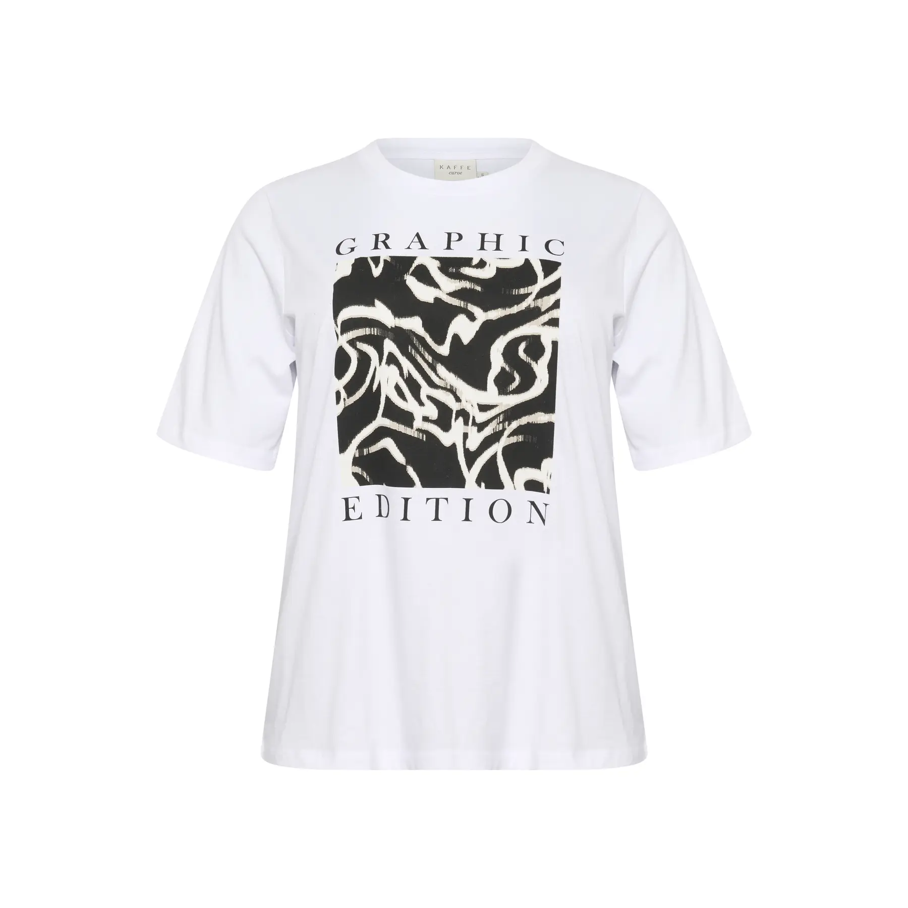 Women's T-shirt KAFFE Curve KCViola