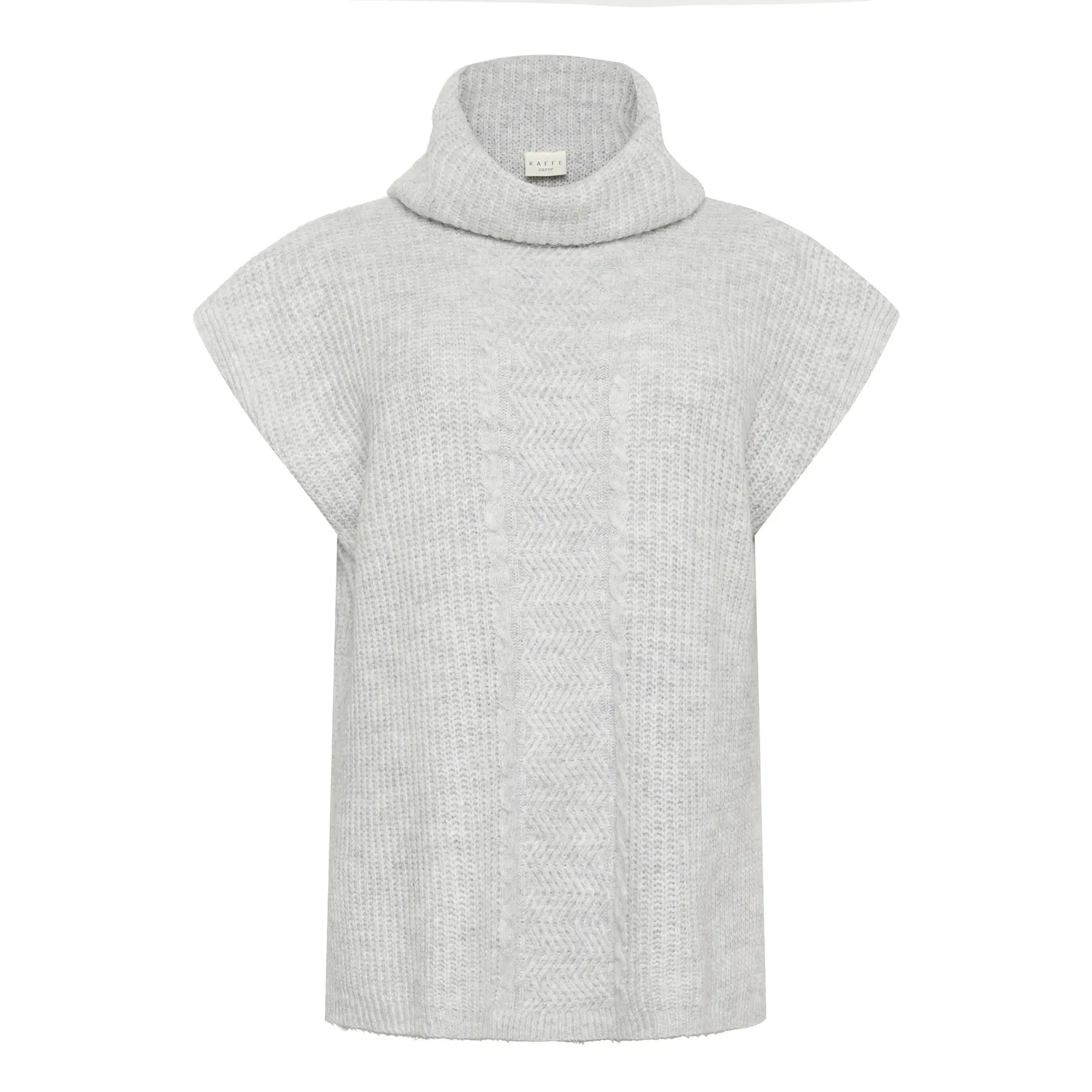 Poncho woman KAFFE Curve Mala