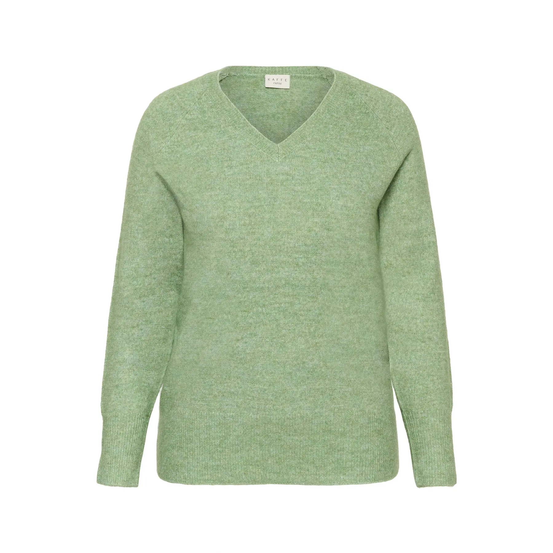Damen V-Ausschnitt Pulli KAFFE Curve Niela