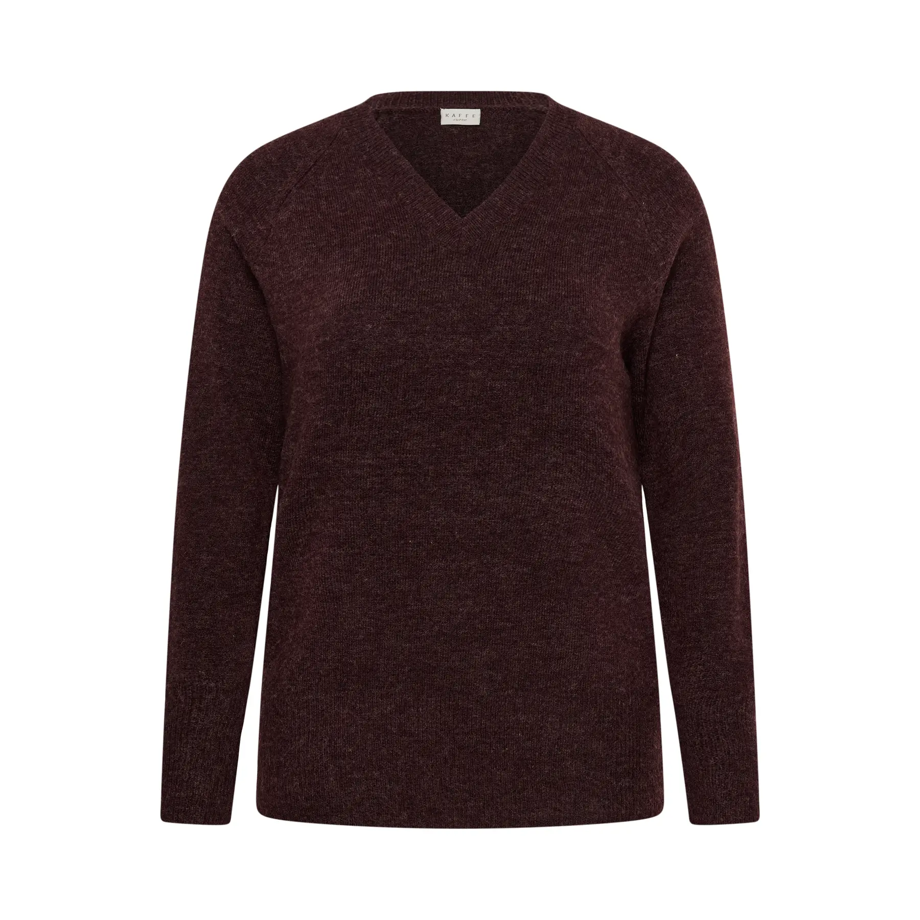 Pullover mit Rundhalsausschnitt Damen KAFFE Curve Kcniela