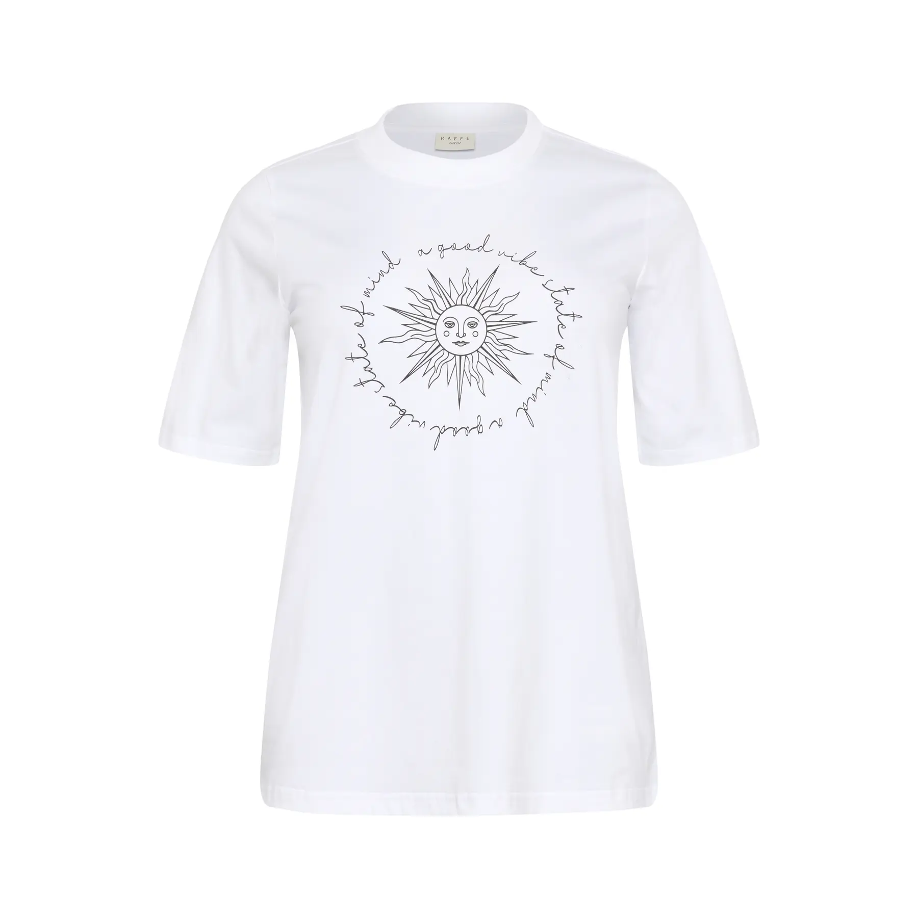 Image of T-Shirt KAFFE Curve KCFrey