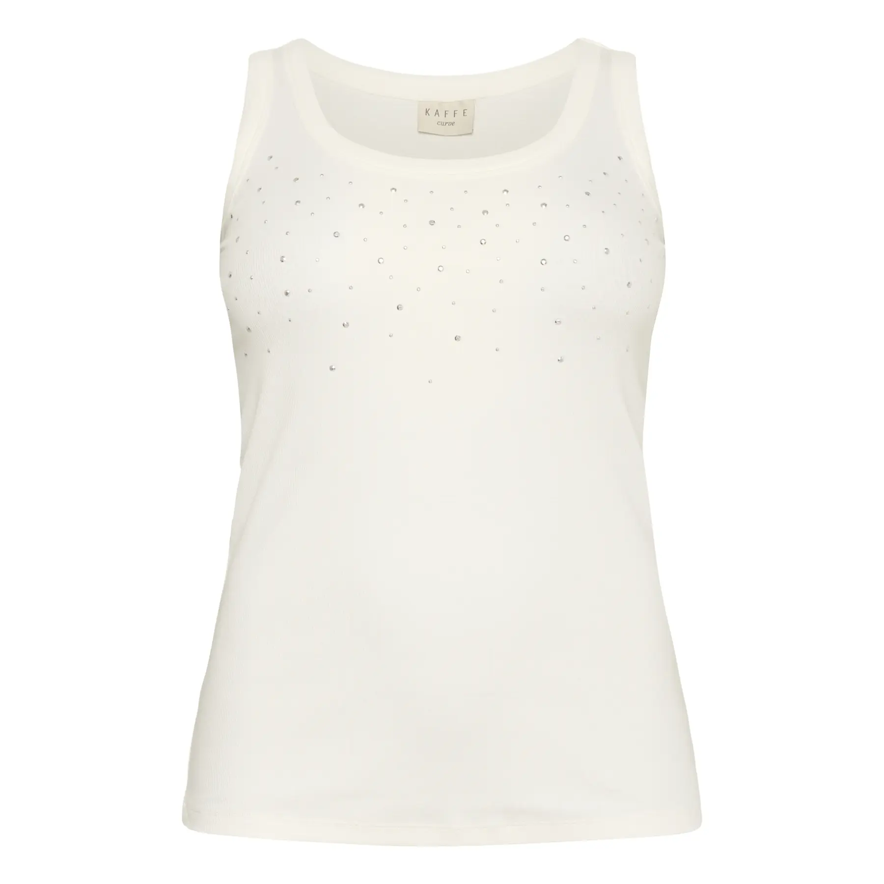 Damen-Top KAFFE Curve KCCarina Rhinestone