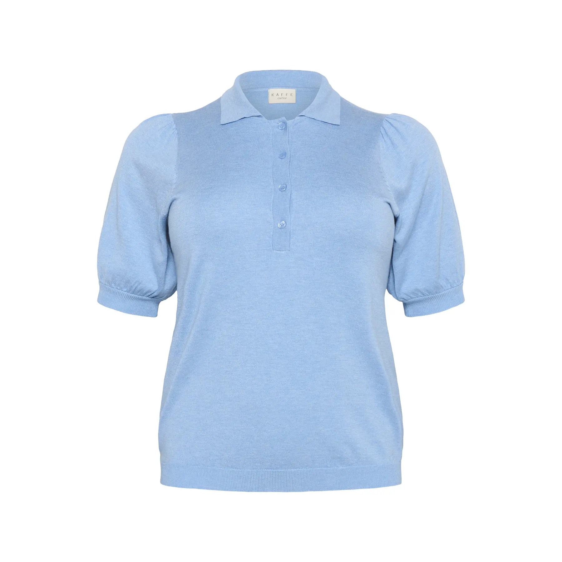 Women's polo sweater KAFFE Curve Lizzy