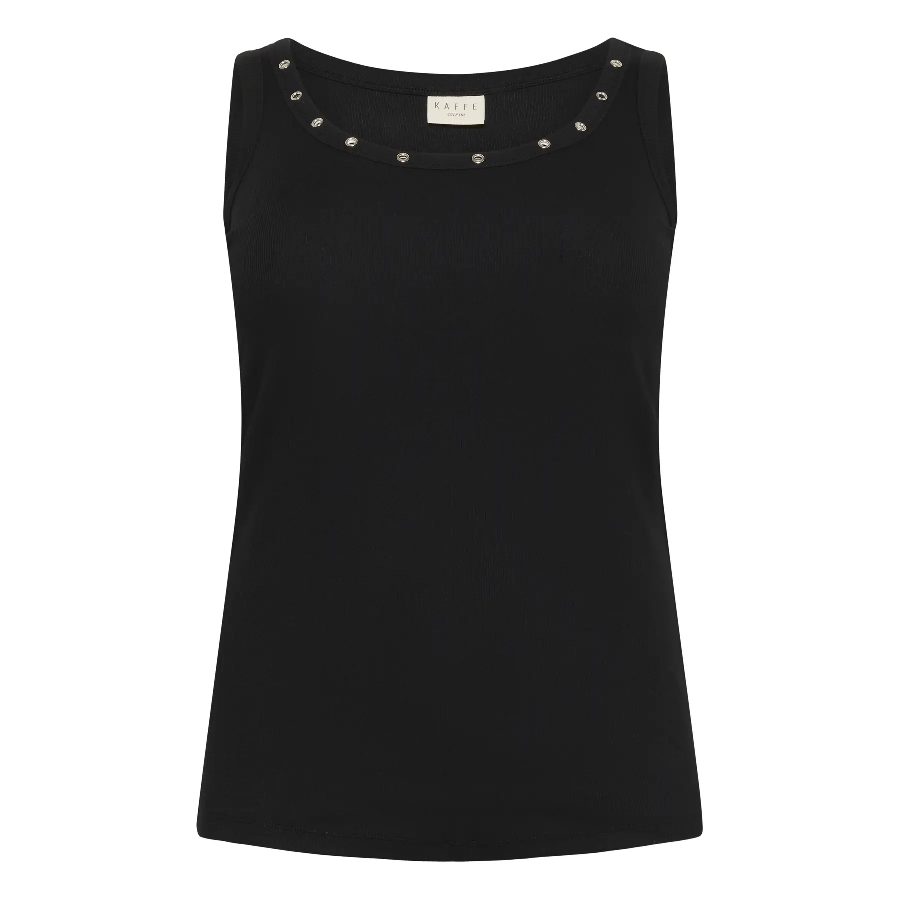 Image of Damen-Top KAFFE Curve KCCarina Eyelets