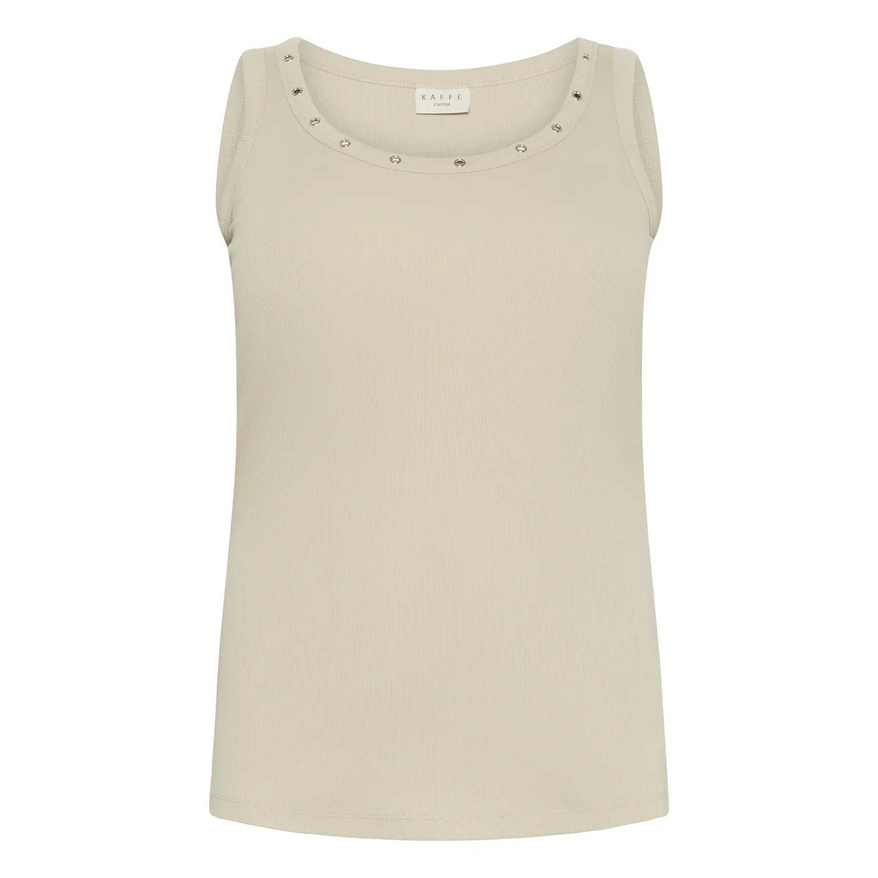 Image of Damen-Top KAFFE Curve Carina Eyelets